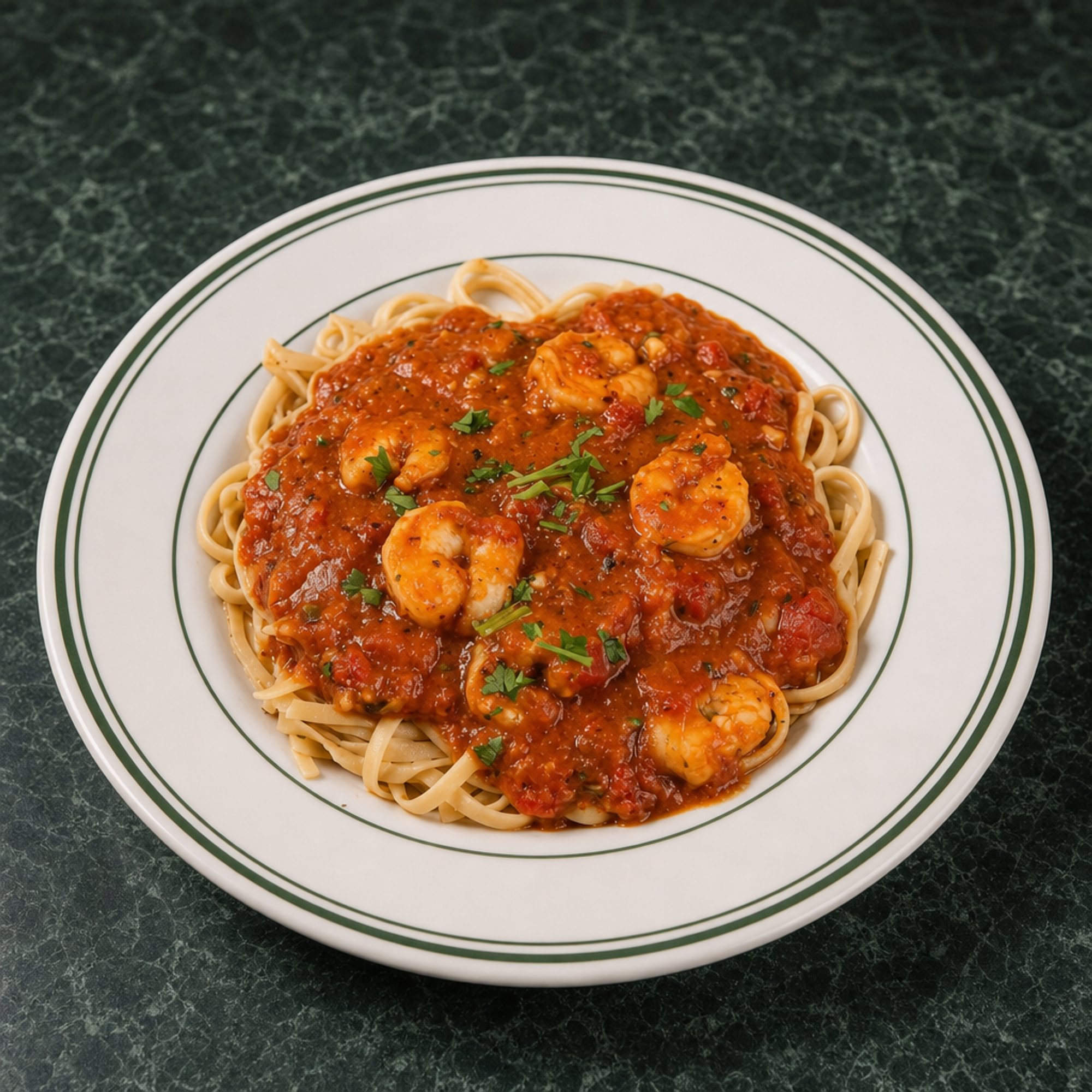 5 Jumbo Shrimp Diavolo