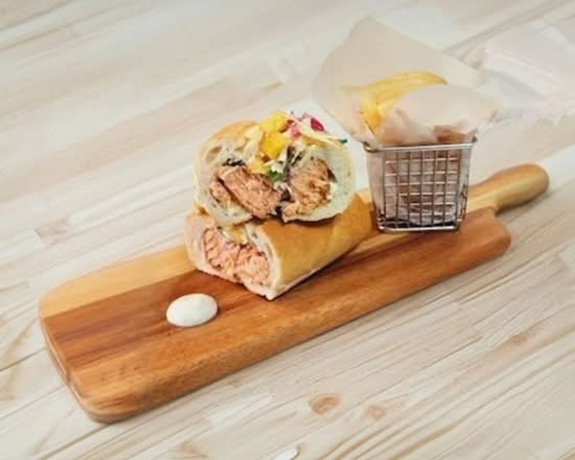 Cajun Salmon Sandwich