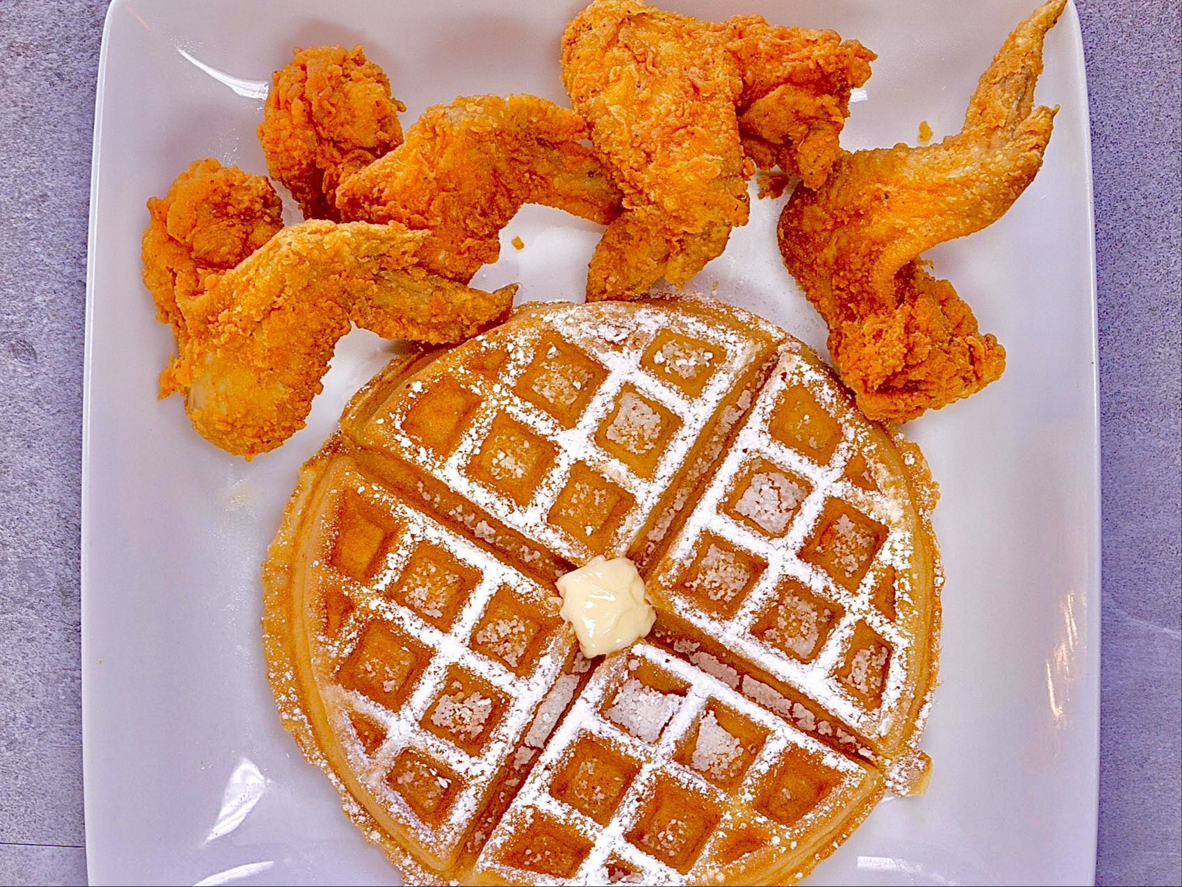 6 Wings 1 Waffle