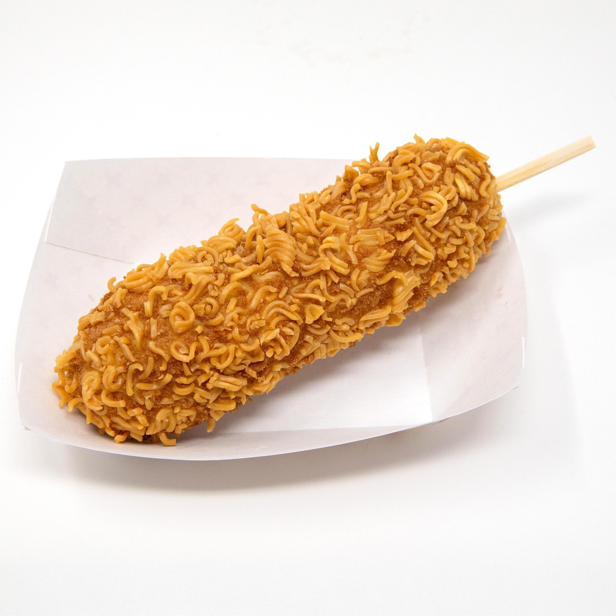 Crispy Ramen Hot Dog