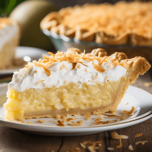 Coconut Custard Pie