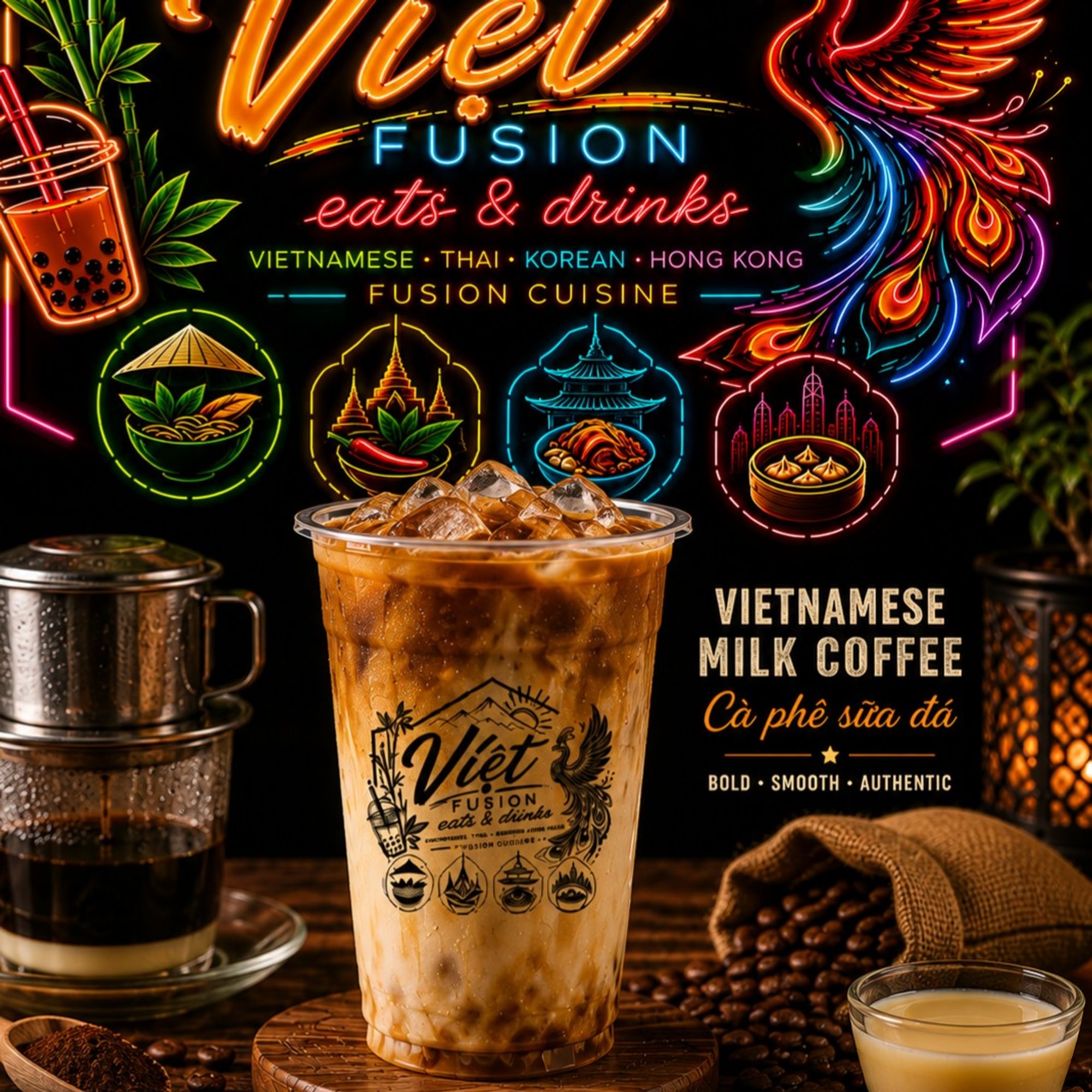 D10. Viet Milk Coffee