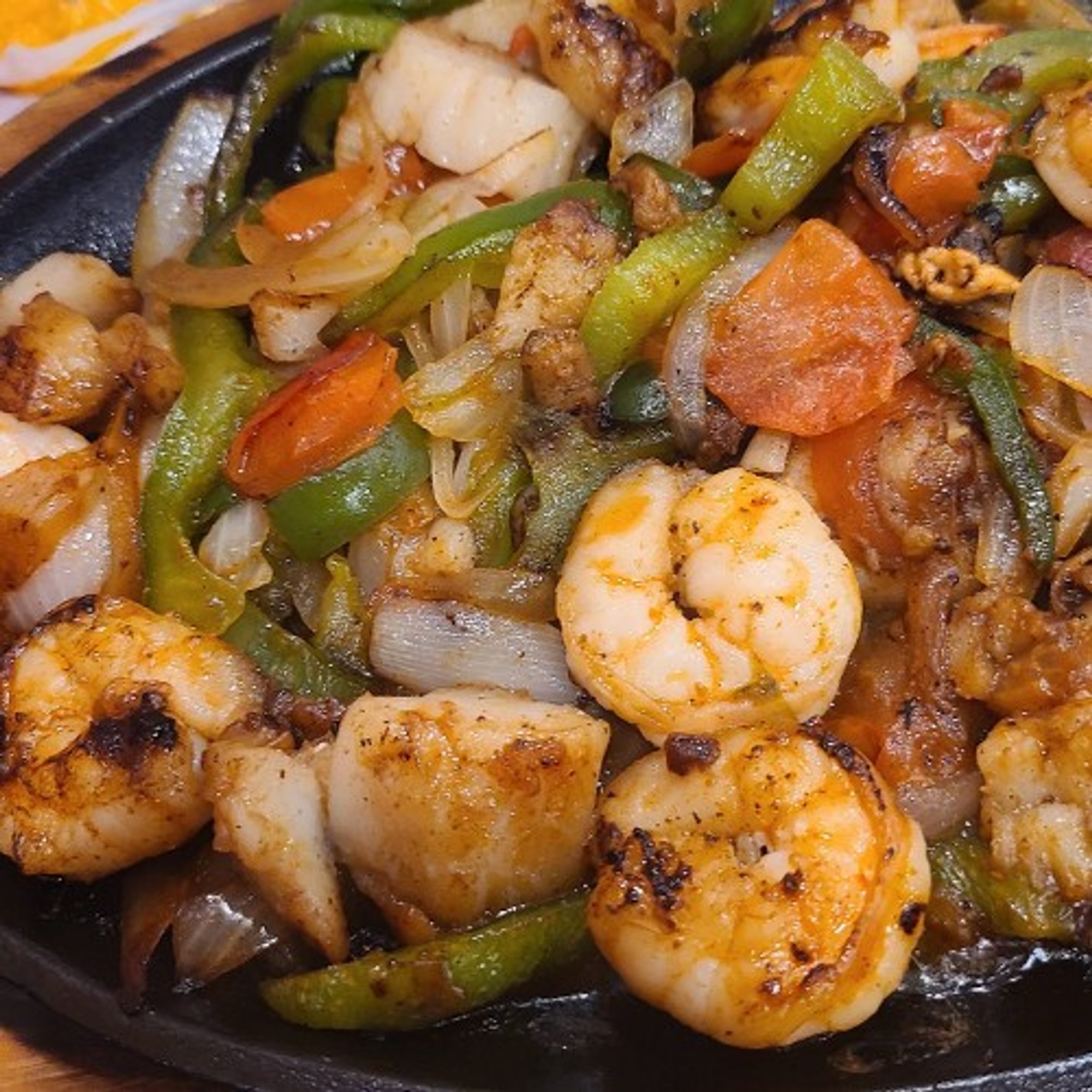 Fajitas De Camarón