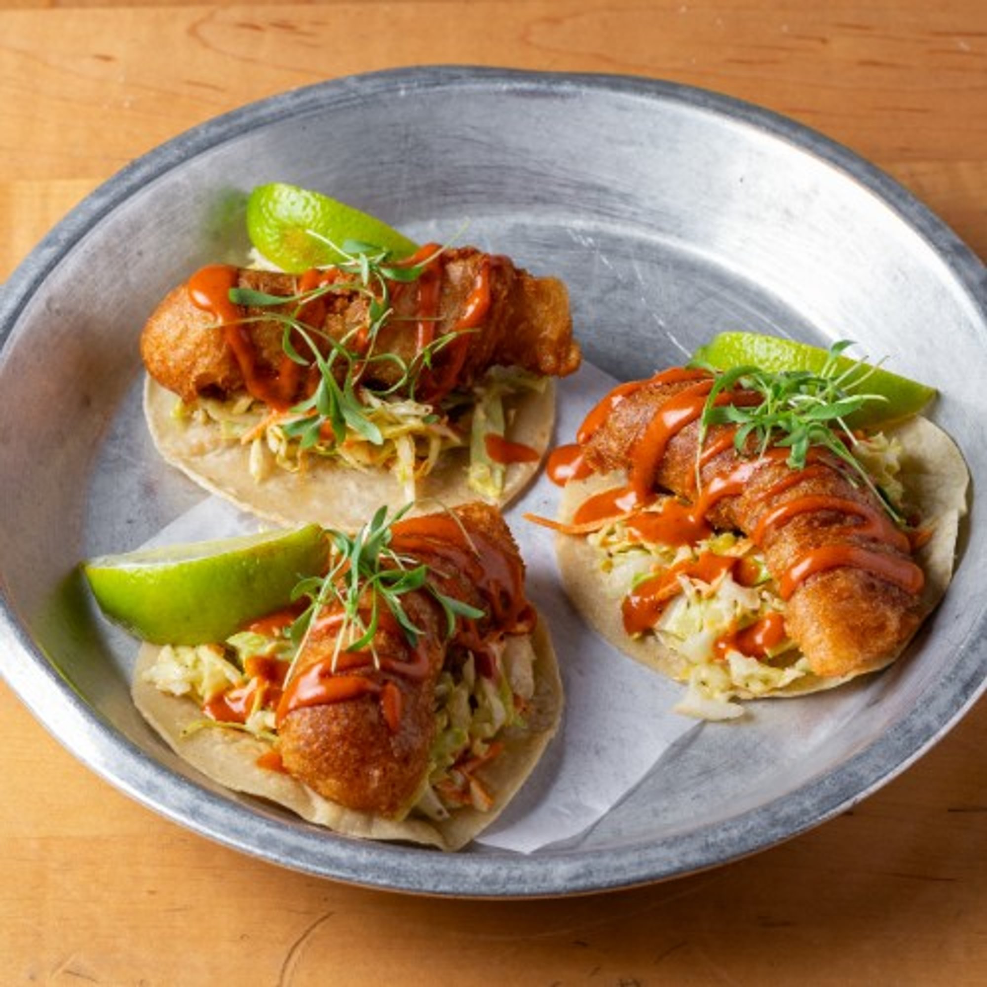 Tempura Beer Battered Fish Taco