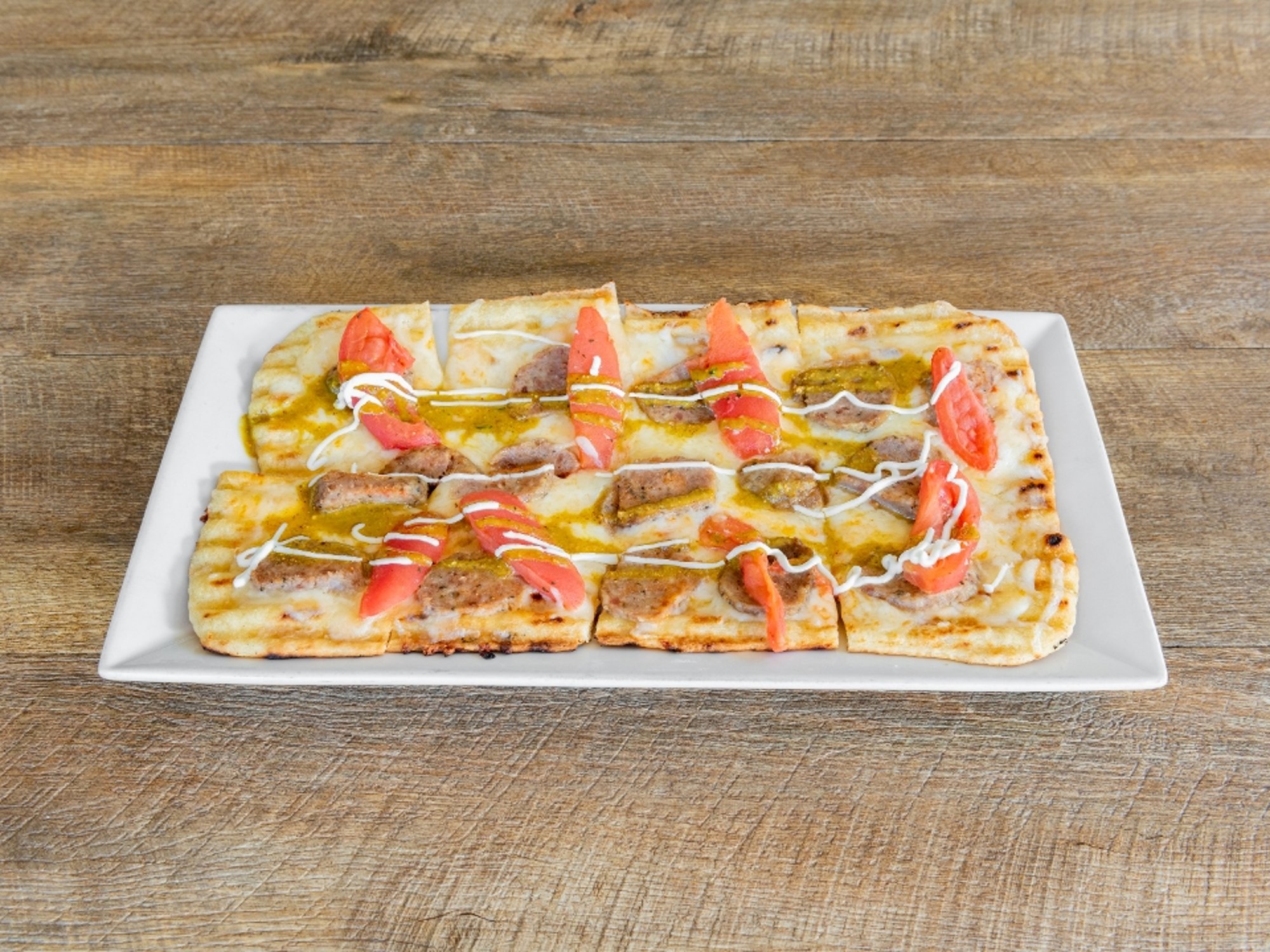 Meatball Pizza