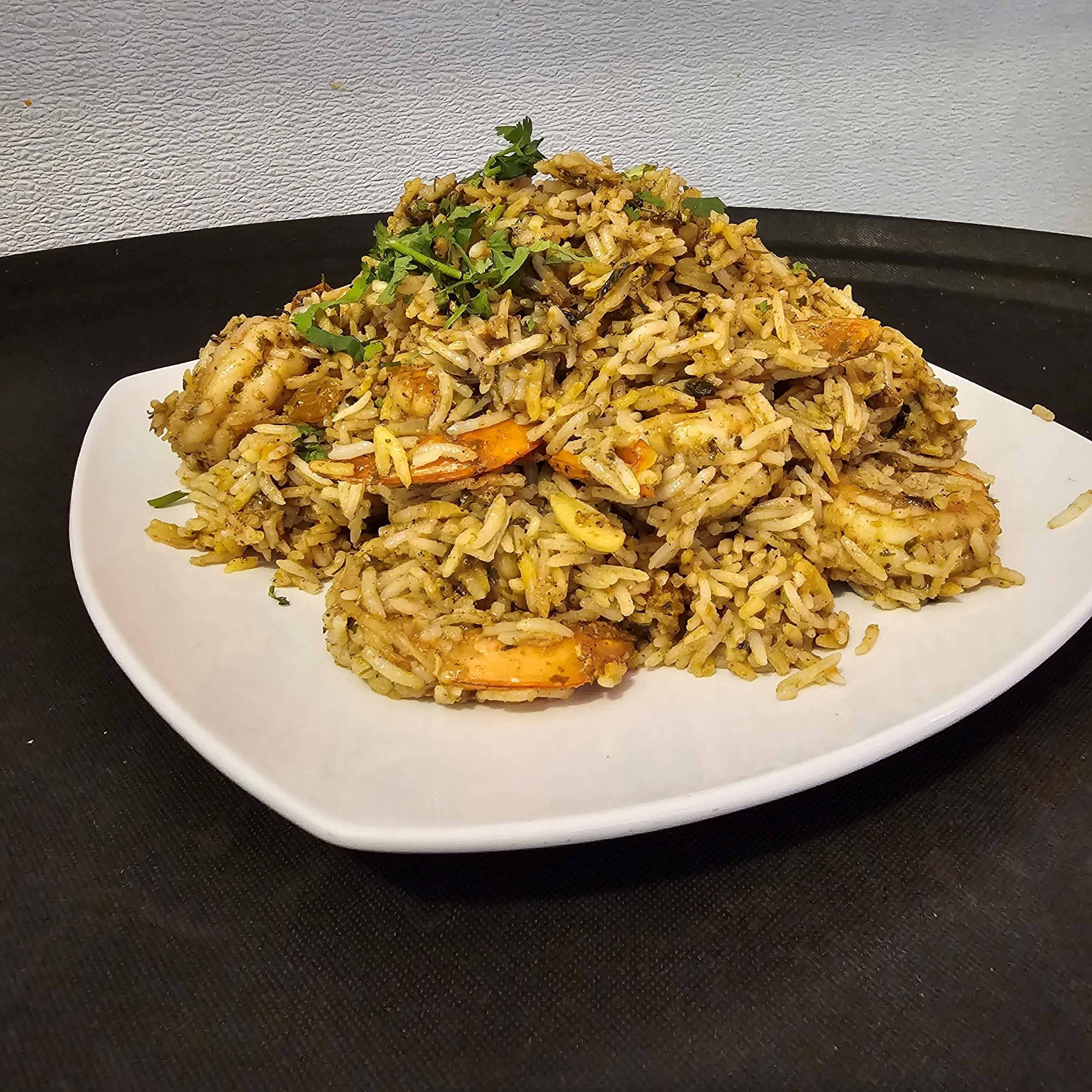 Shrimp Biryani