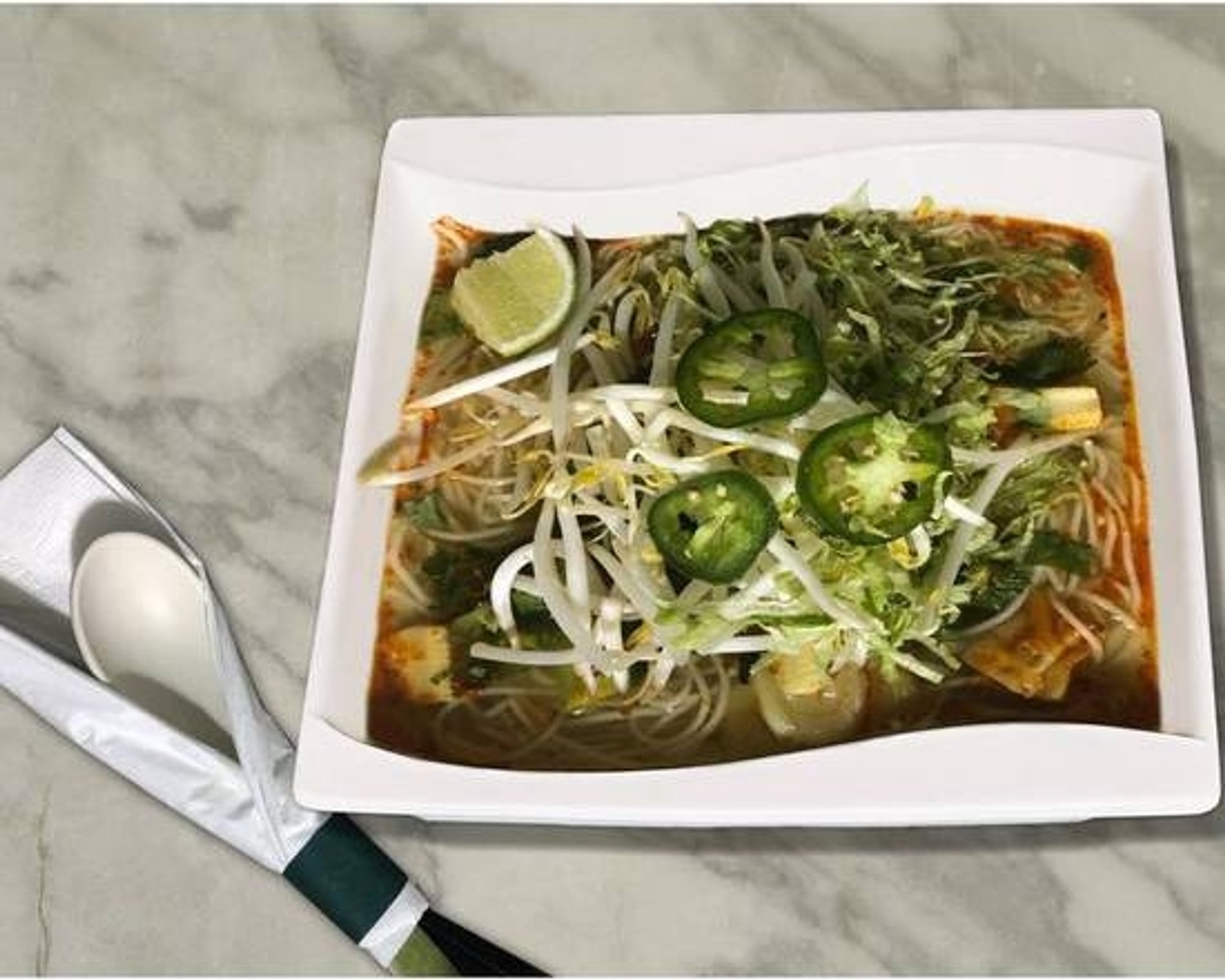 Veggies Tofu Lemongrass Pho
