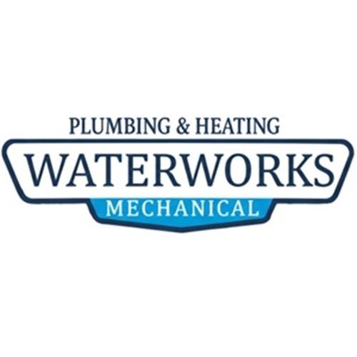 Waterworks Mechanical Plumbing, Heating &amp; Drains Logo