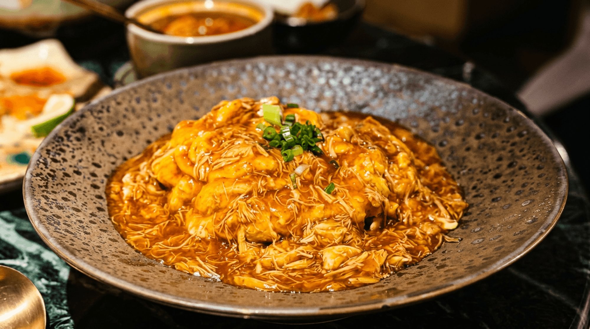 Crab Meat Tom Yum Lava Bowl