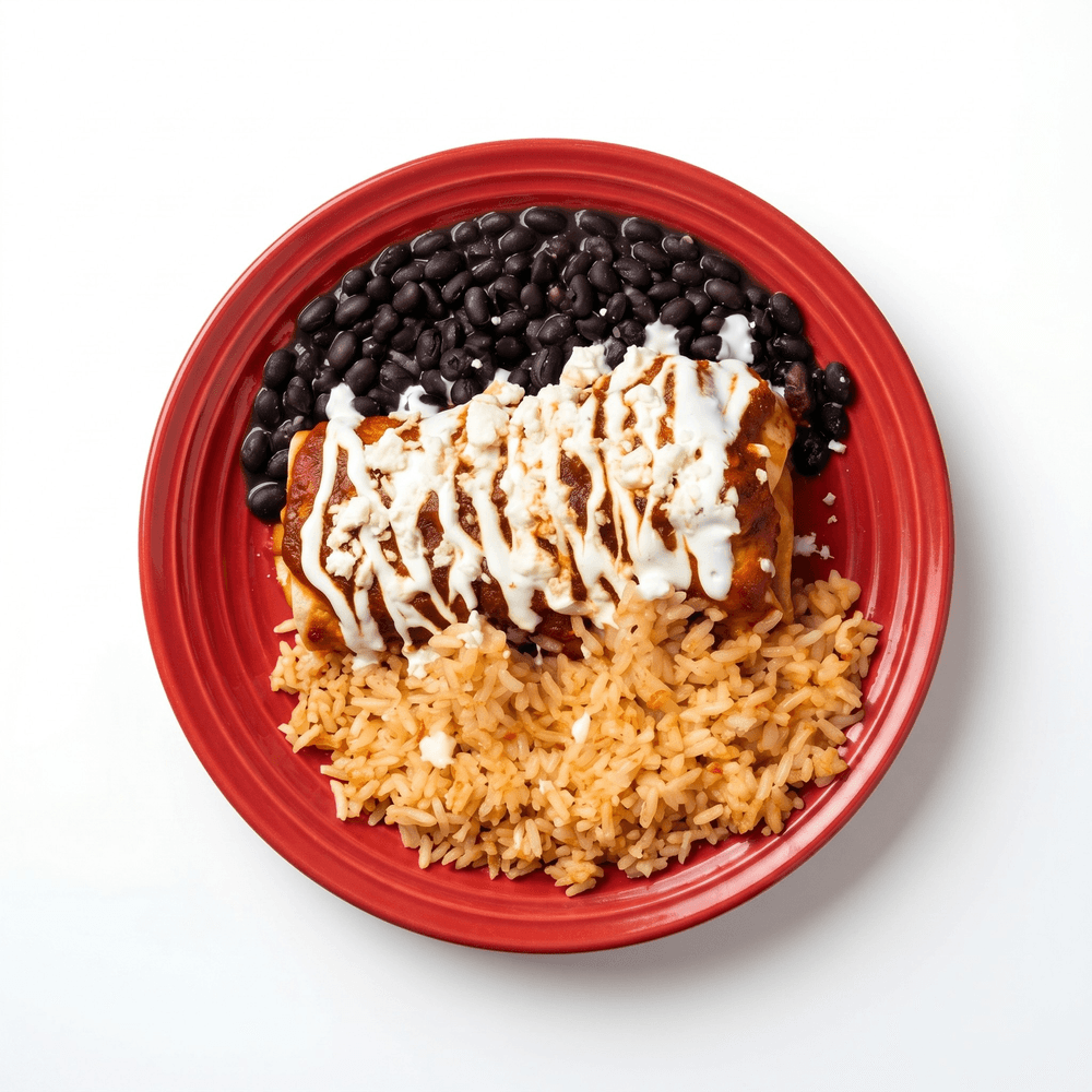 Chicken Chimichanga Platter