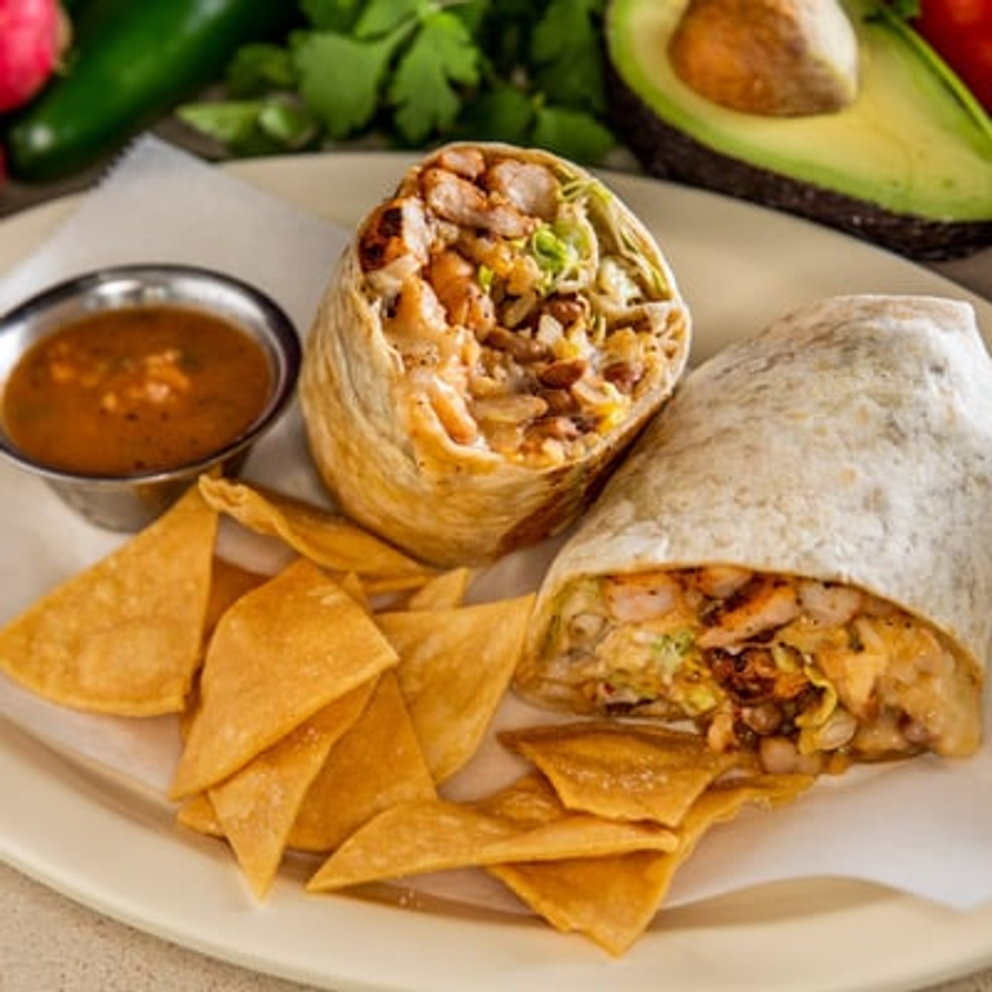 Shrimp Burrito