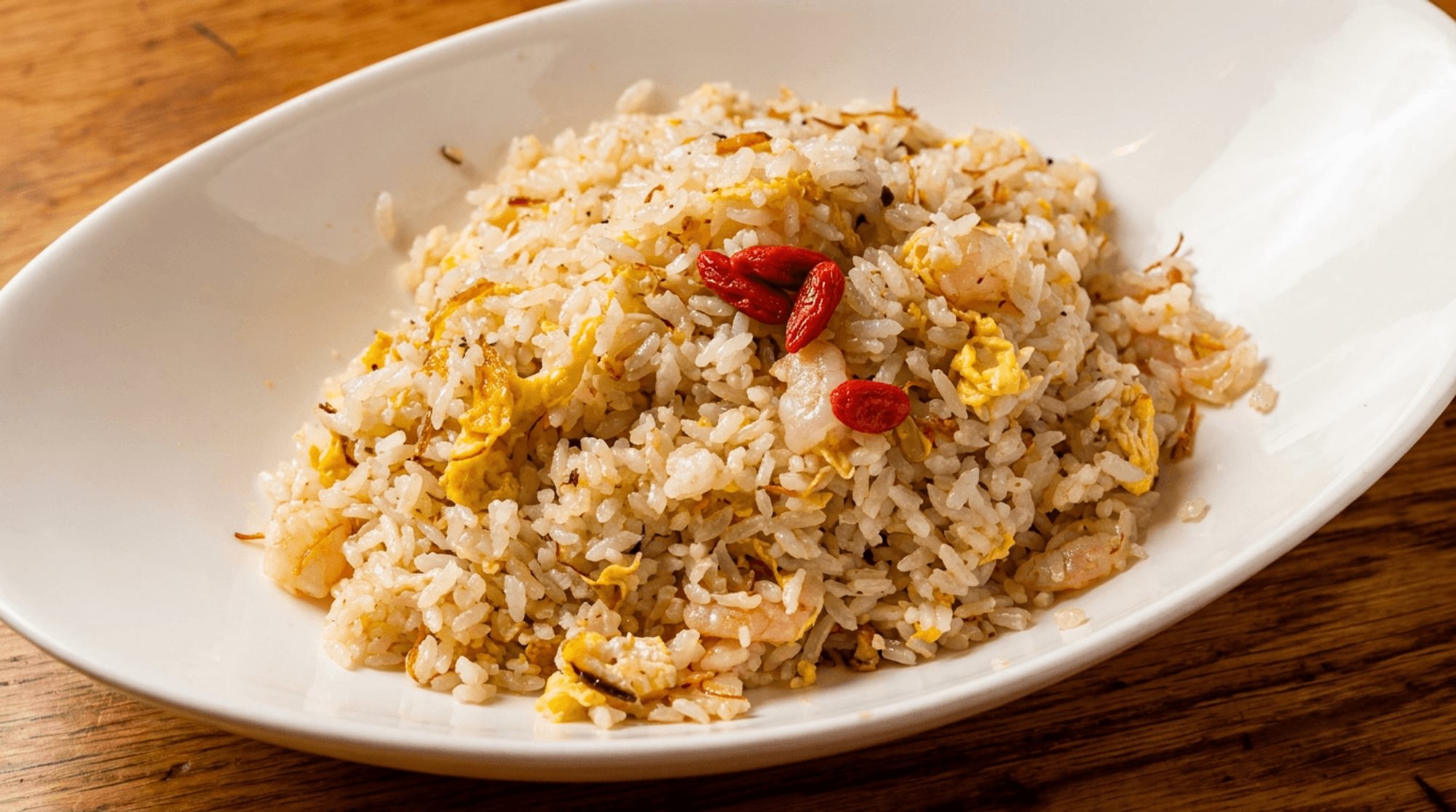 A-Ma's Ginger Shrimp Fried Rice