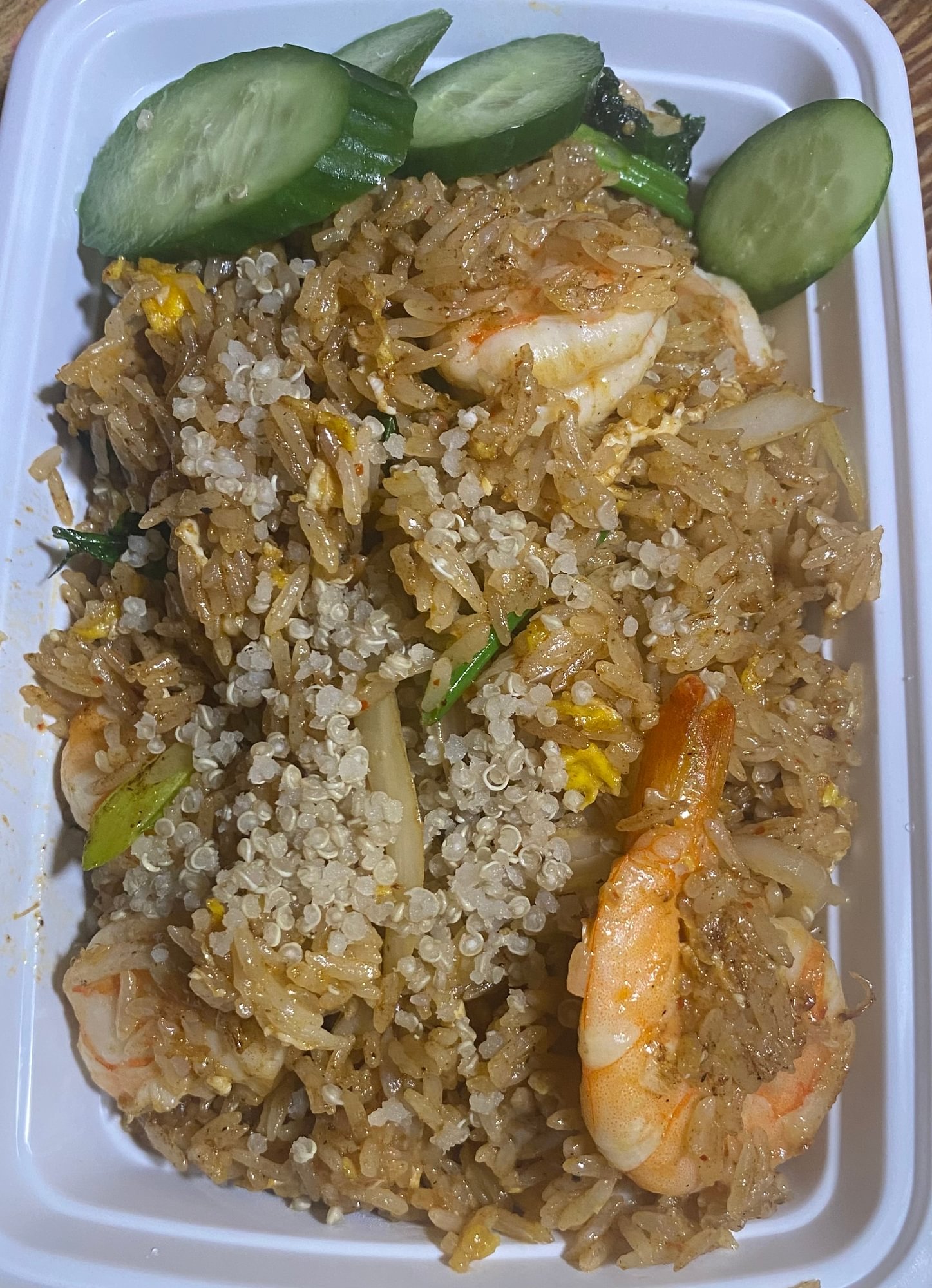 Khao Phad Goong Khai Khem