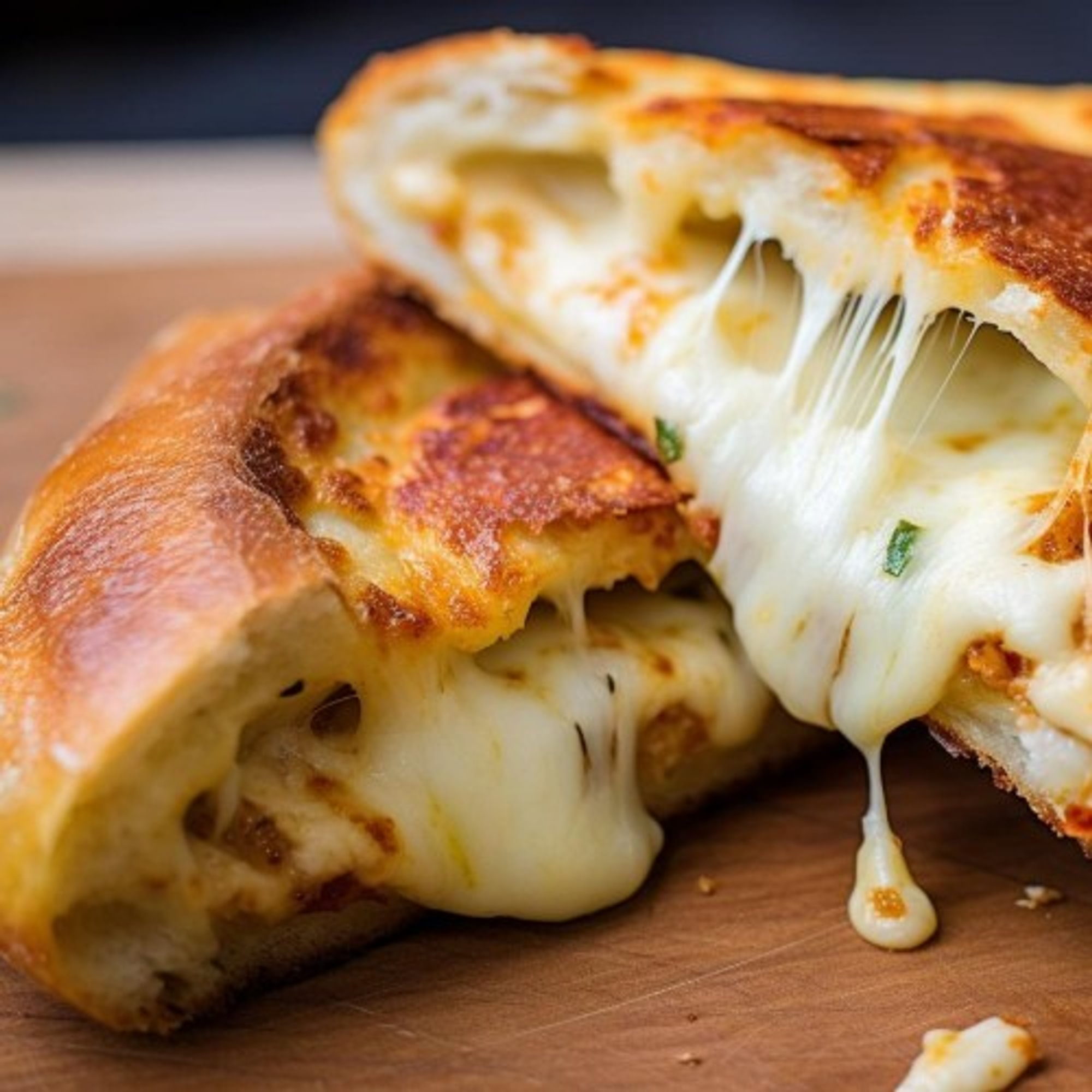 Spinach and Feta Calzone