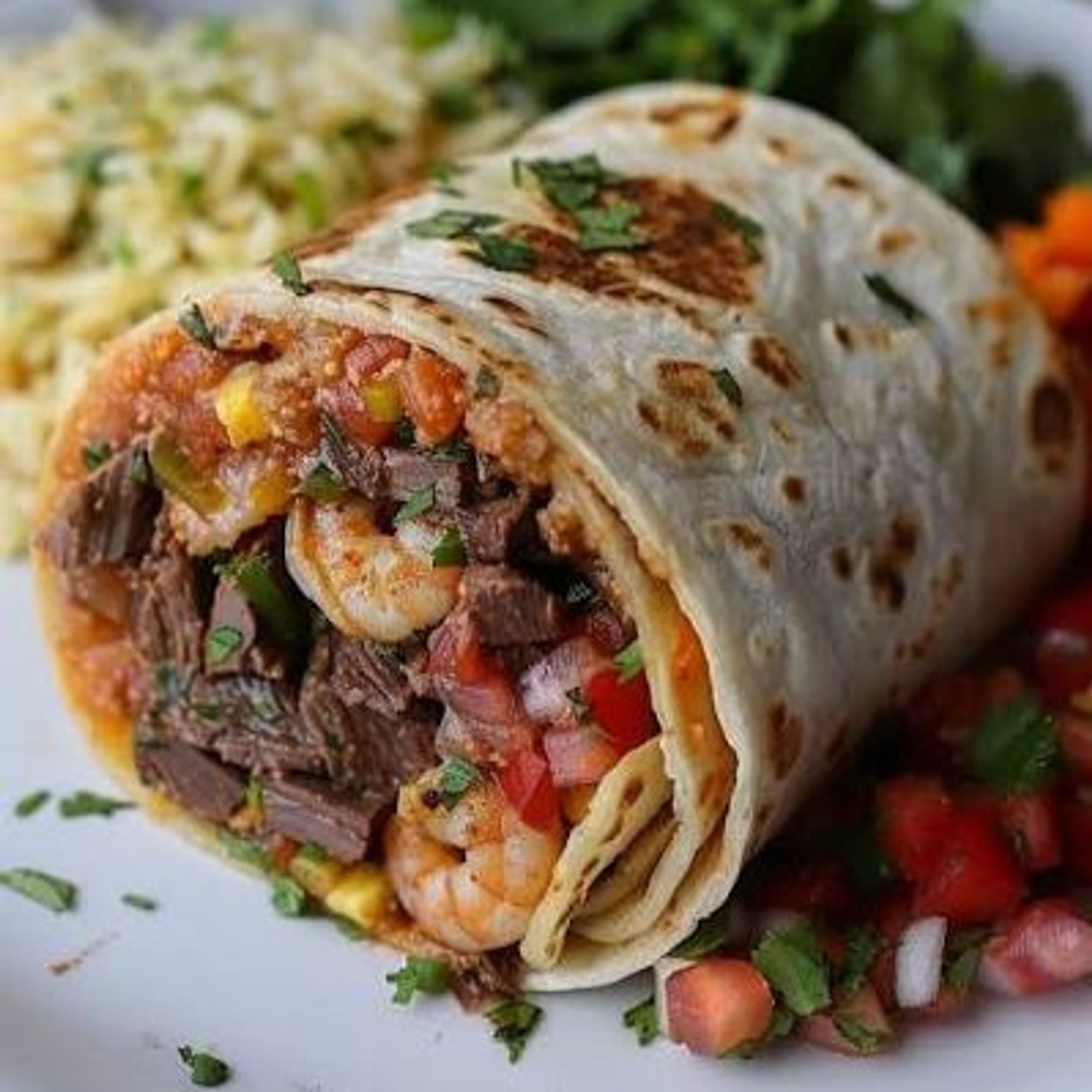 Tuesday Dinner Special - Triple Burrito