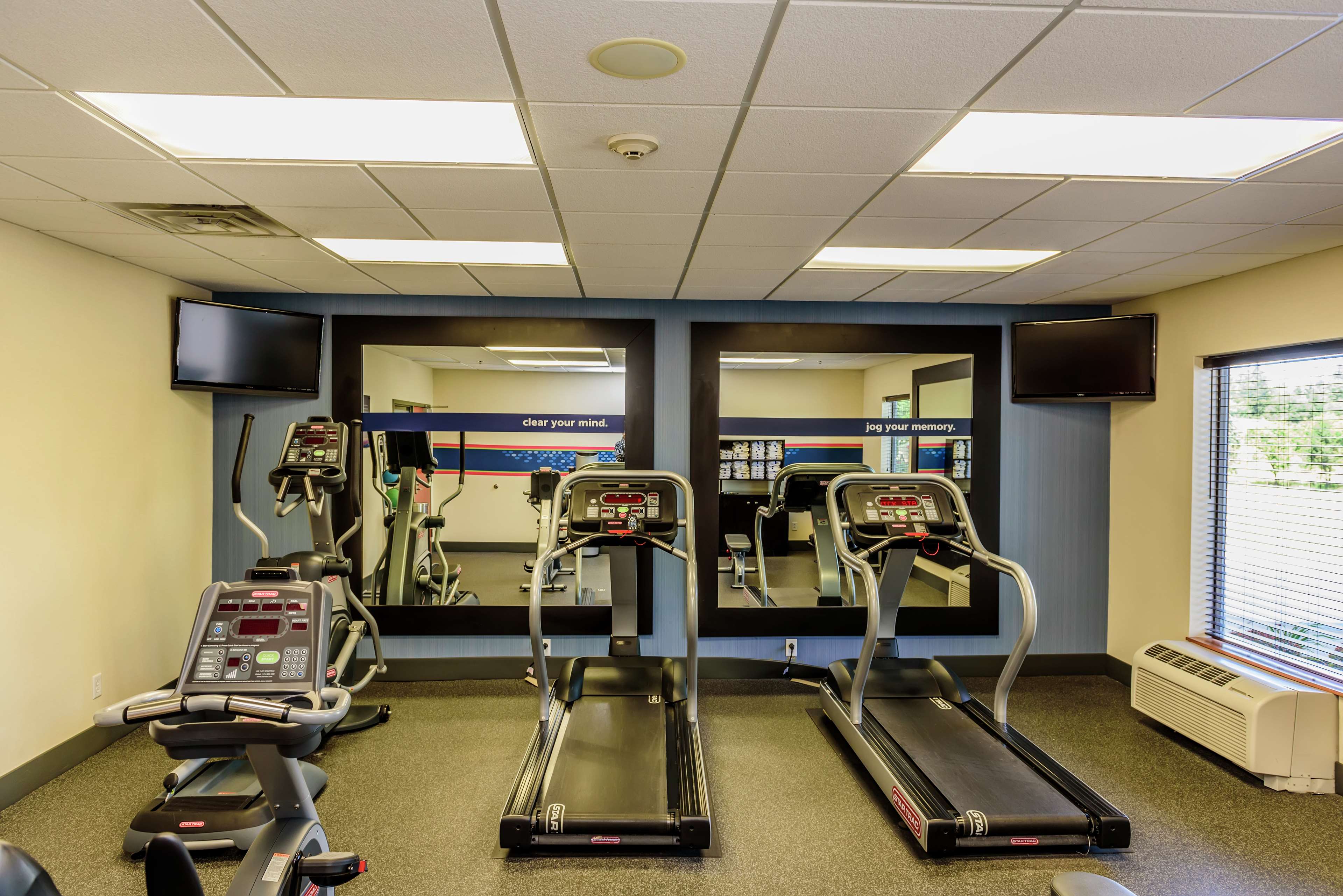 Health club  fitness center  gym