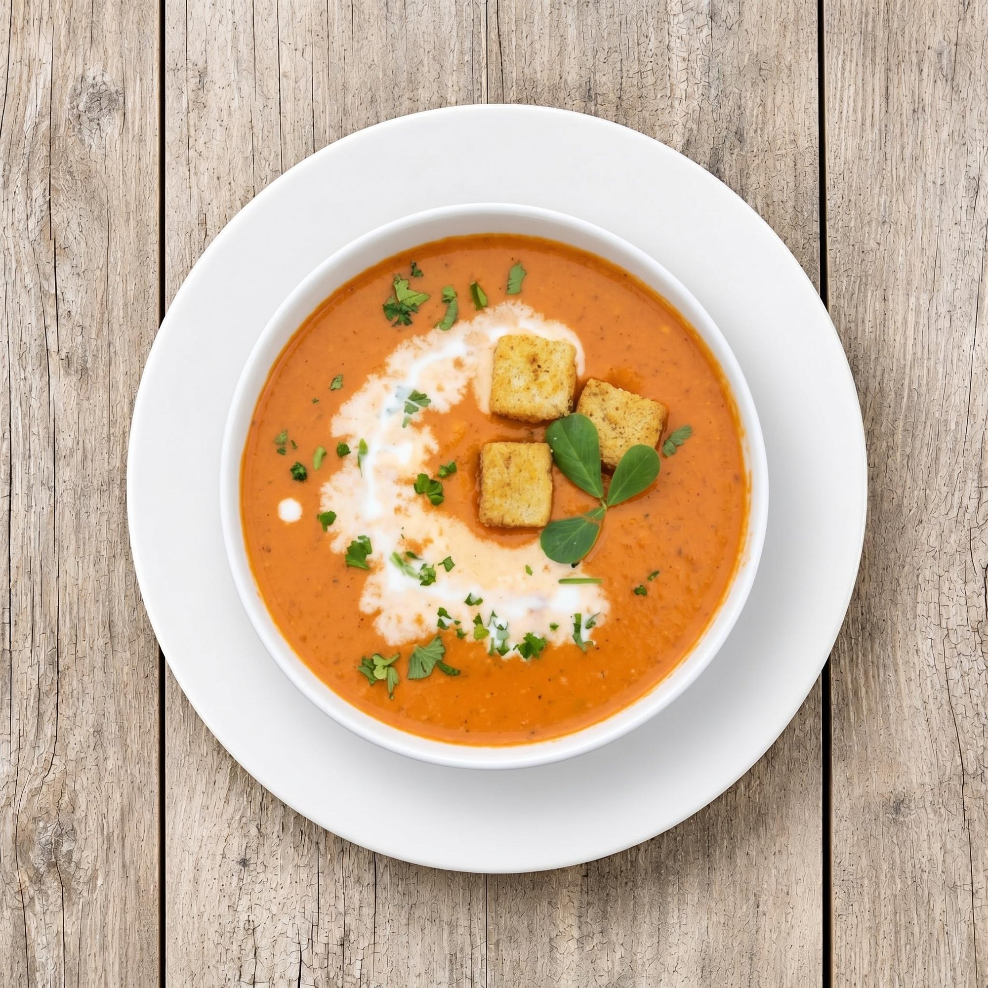 Roasted Tomato & Red pepper soup