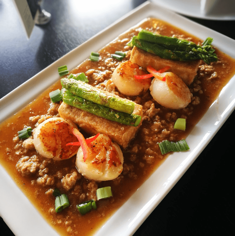 Scallops Tofu Savory