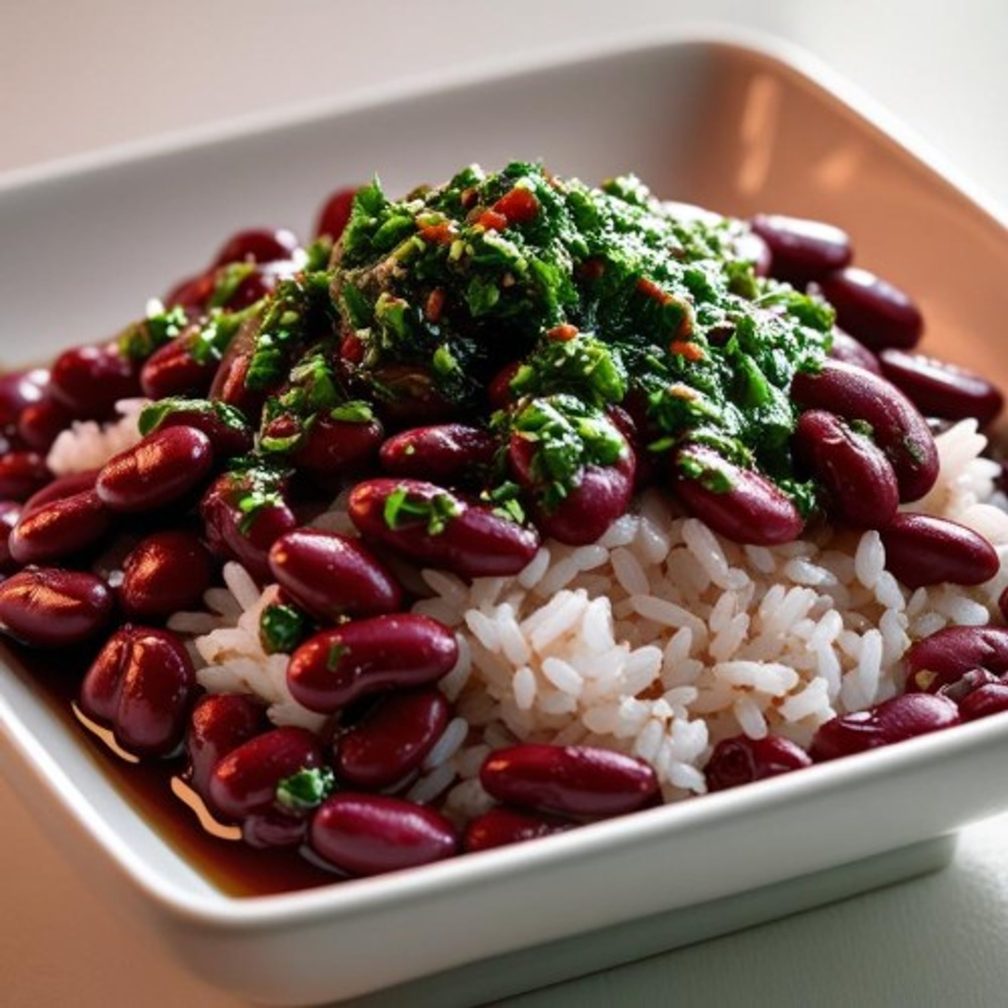 Red Beans and Rice (Vegan)