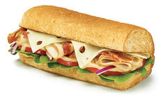 Sandwich Club dinde et bacon 