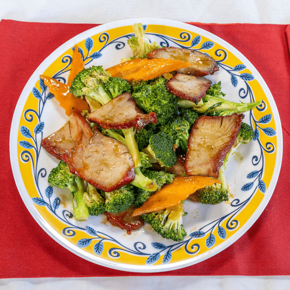 75. Roast Pork with Broccoli