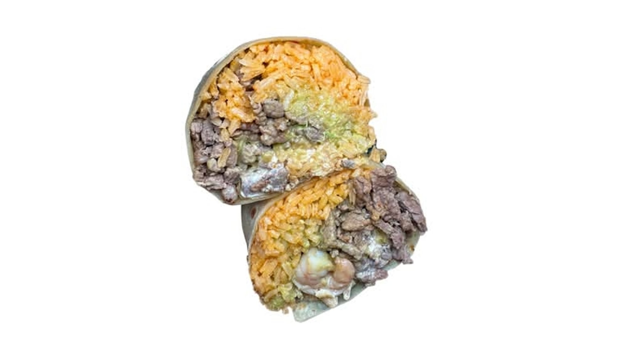 Surf And Turf Cali Burrito