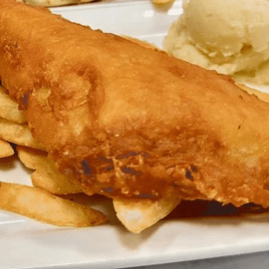 Fish Fry (Beer Battered Fillet Cod Skordalia)