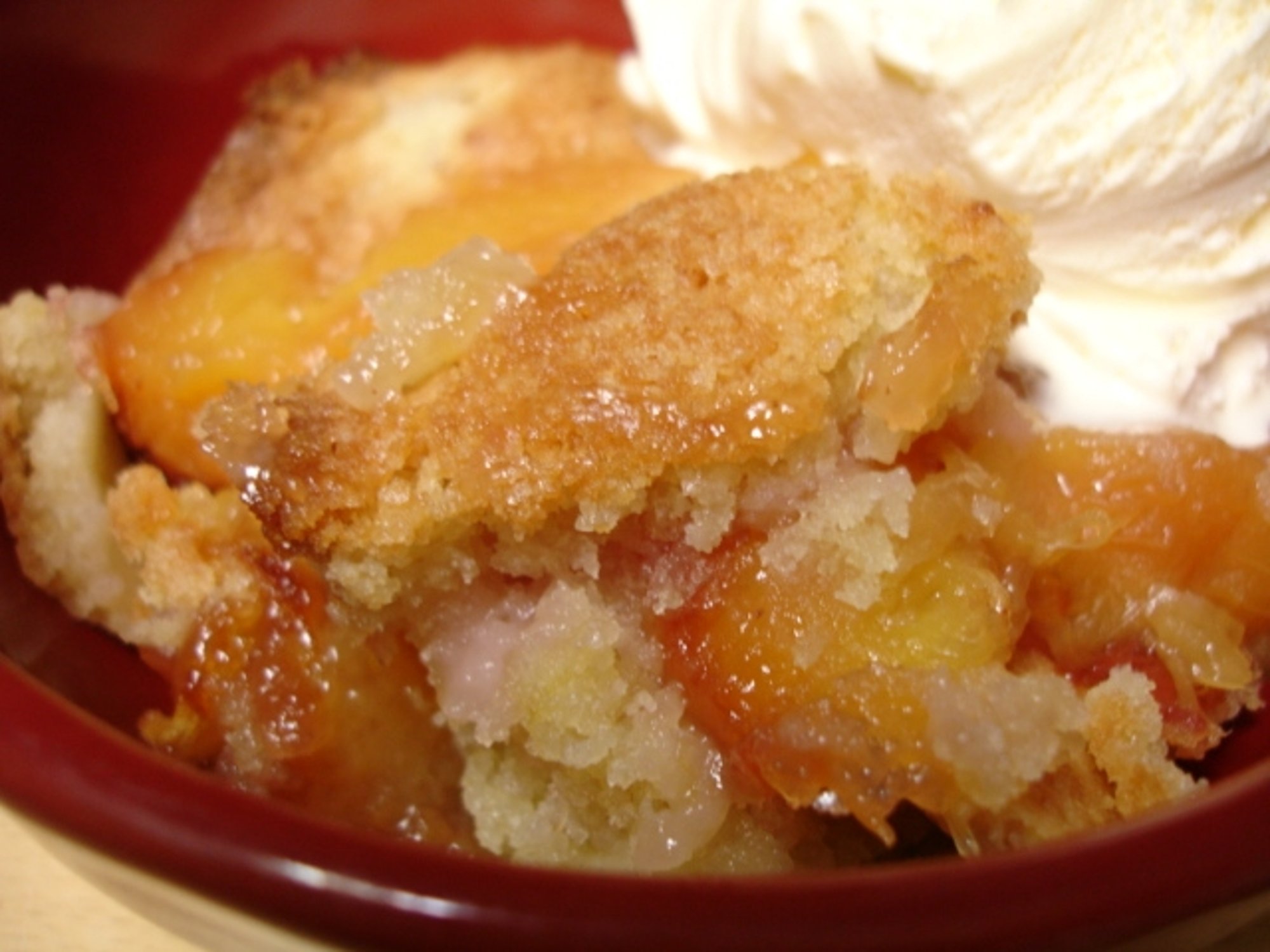 PEACH COBBLER