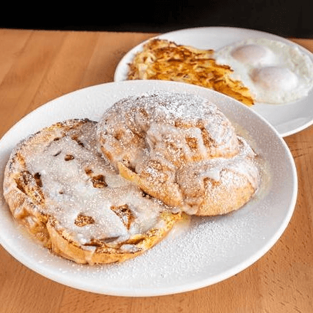 Big A** Cinnamon Roll French Toast