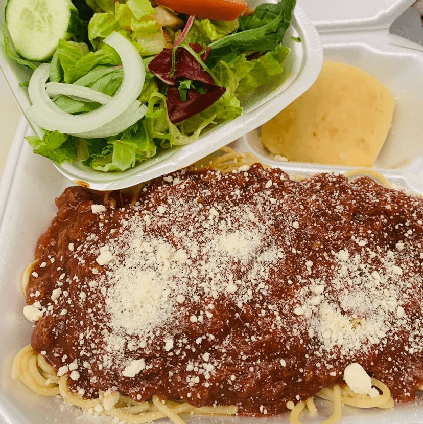 Spaghetti with Homemade Meat Sauce