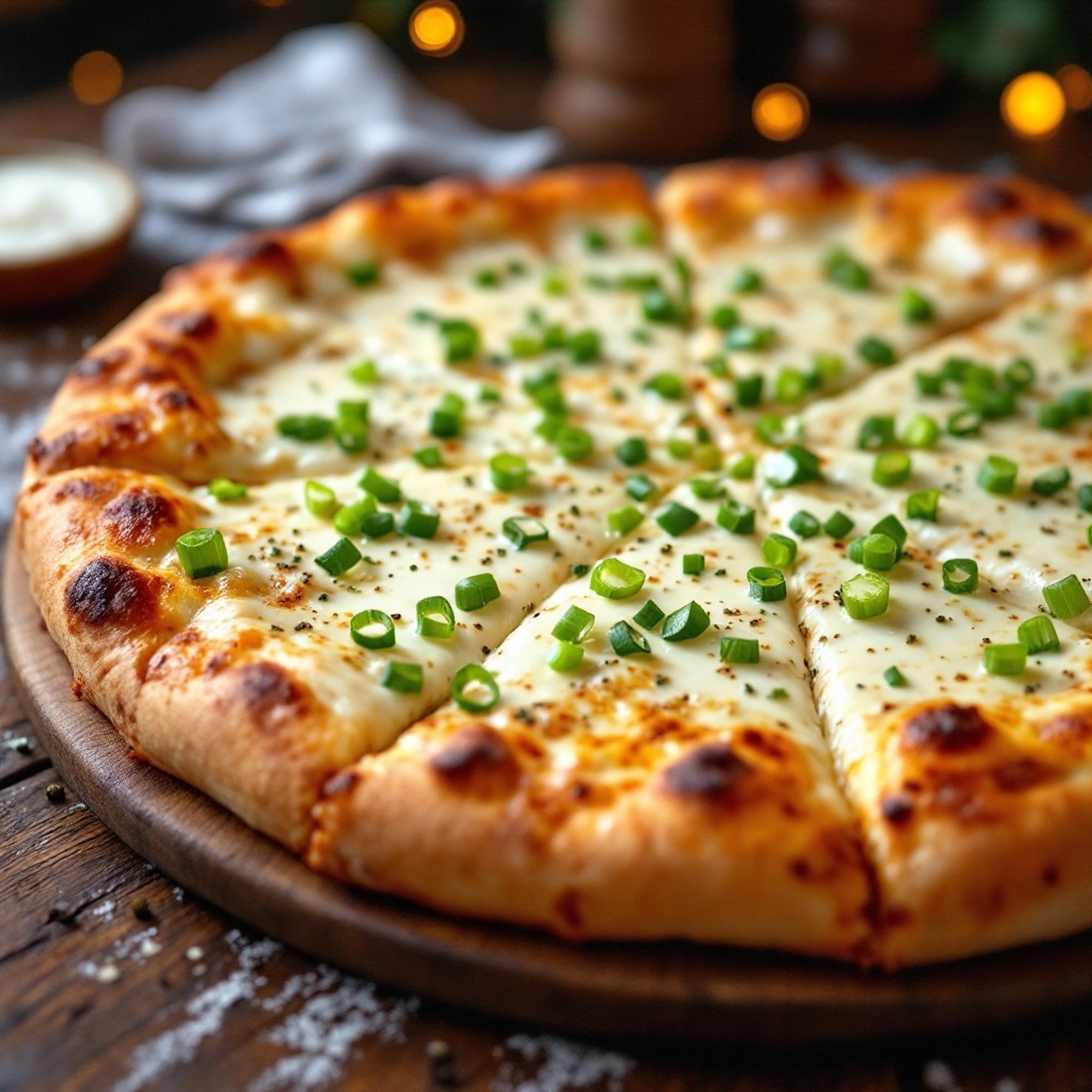 Garlic Romano Pizza