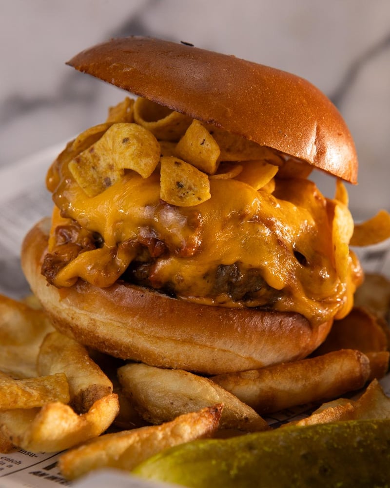 Chili Crunch Burger