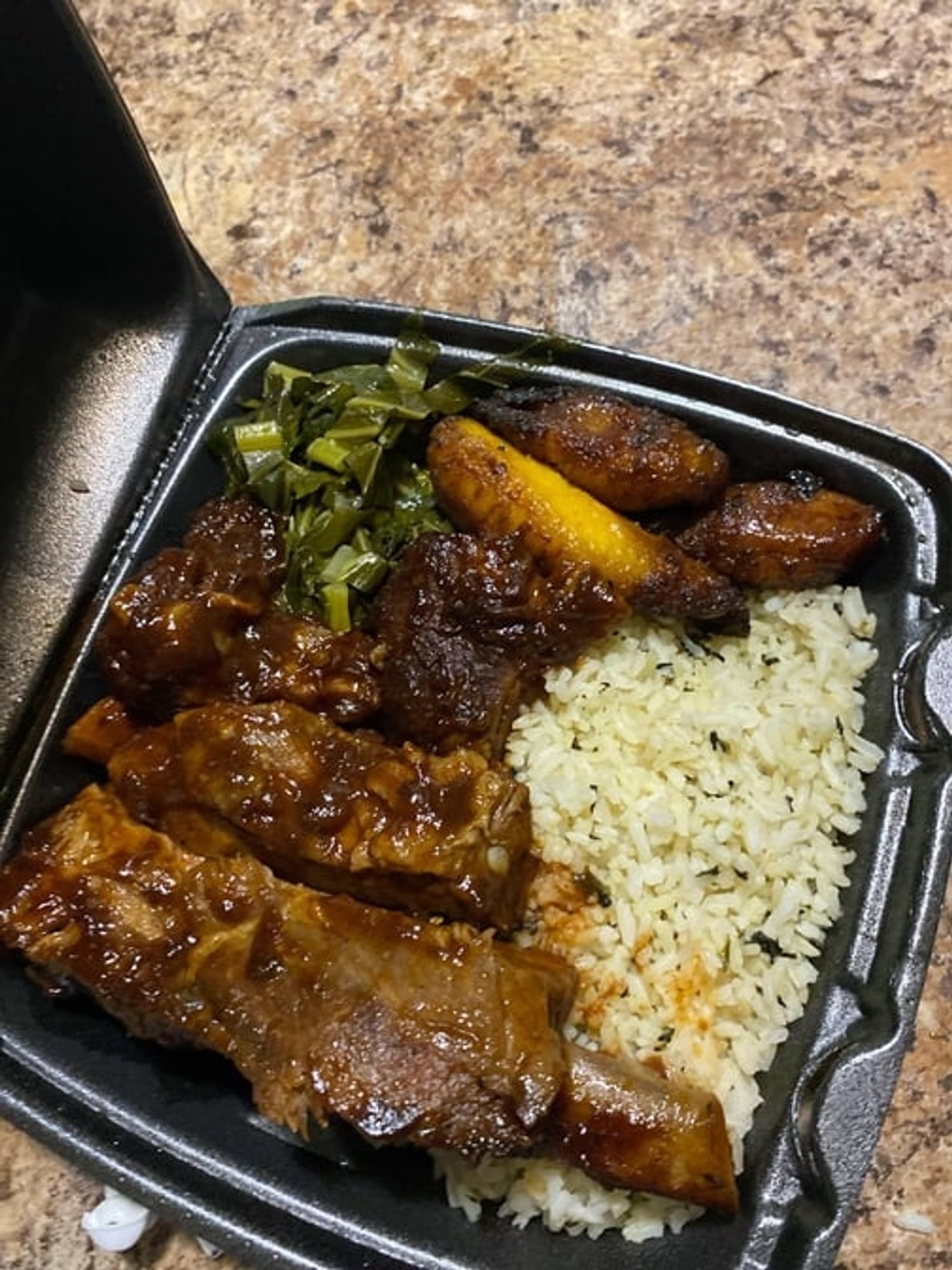 Braised BBQ/Jerk Ribs (Pork)