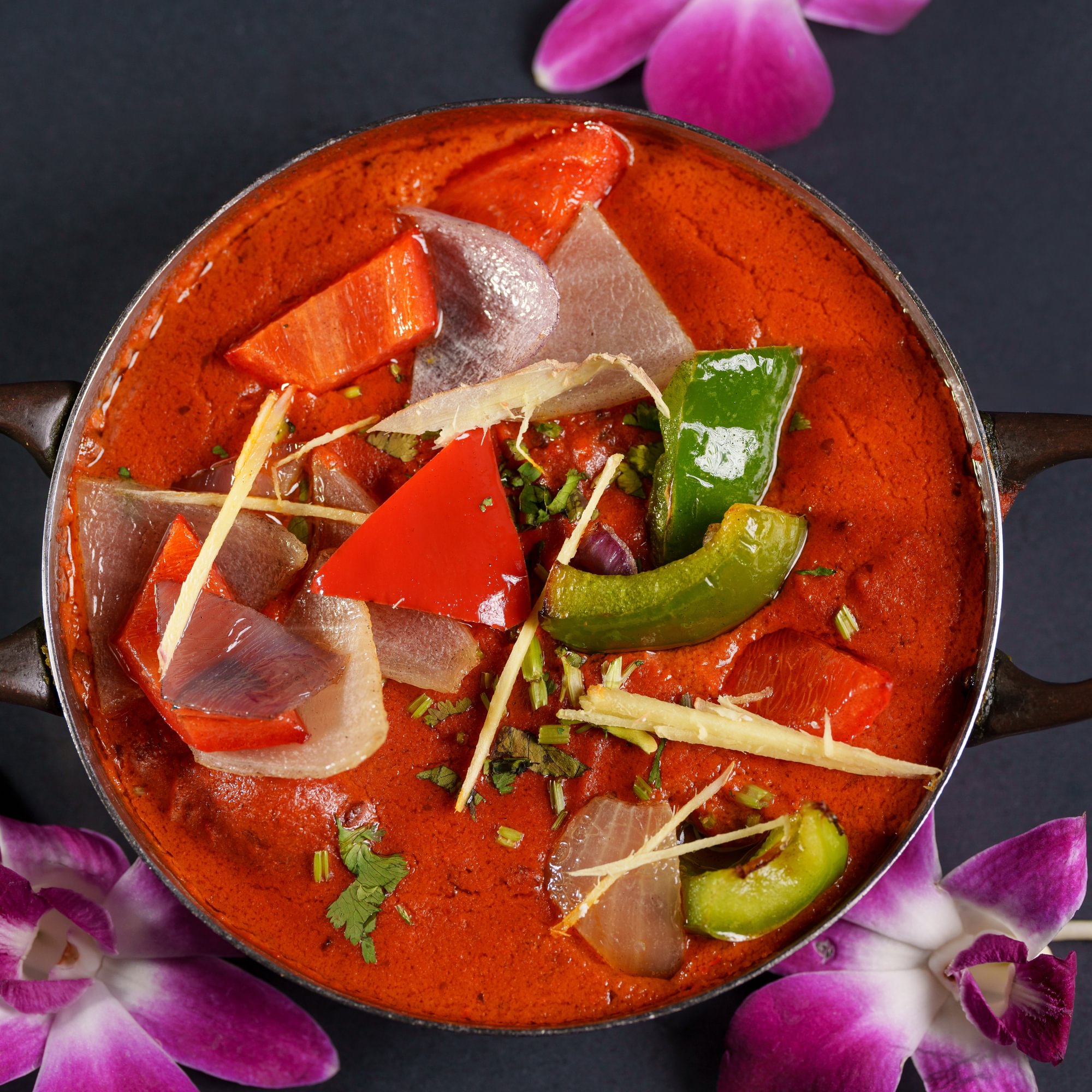 Chaap Kadhai Curry