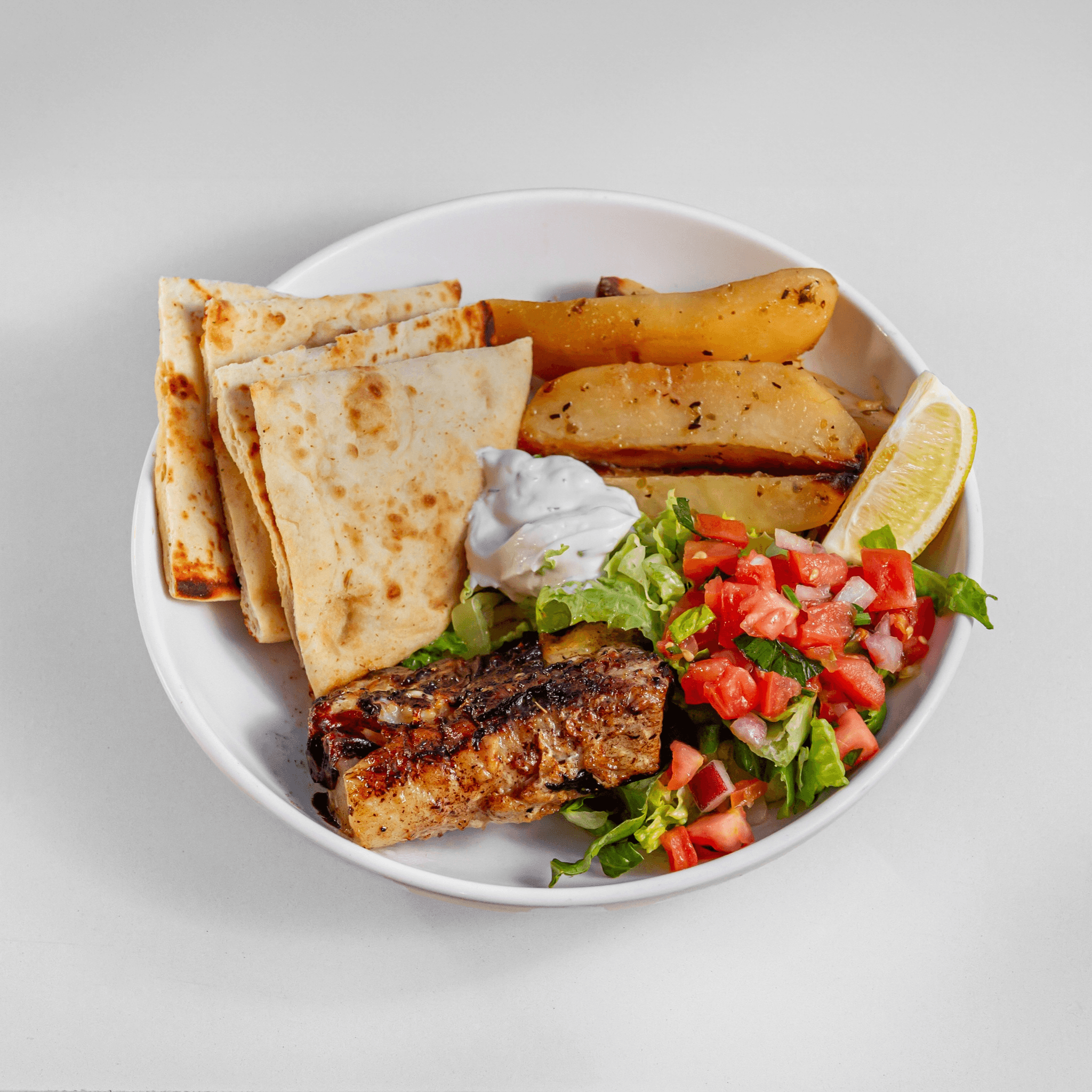 Grilled Cod Fish Platter