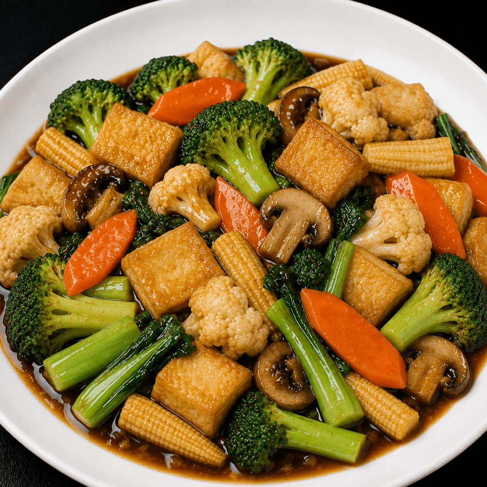 Tofu & Mixed Vegetables (lunch)
