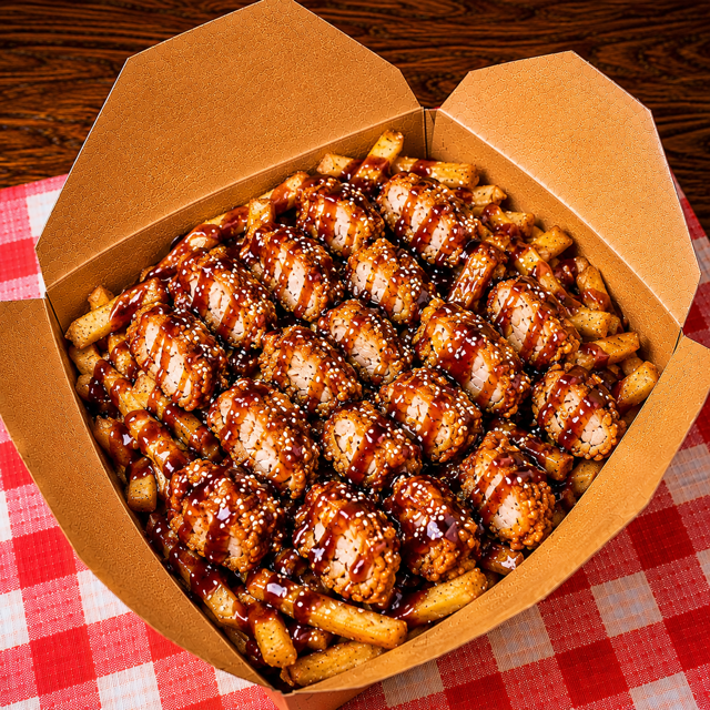 Teriyaki Crispy Chicken Fries Bowl