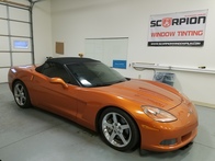 Chevy Corvette window tint Chevy Corvette window tint