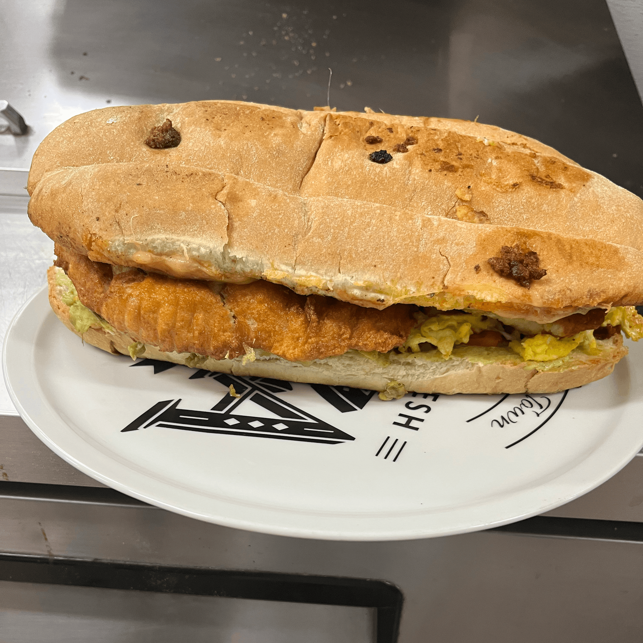 Chicken Milanesa Torta