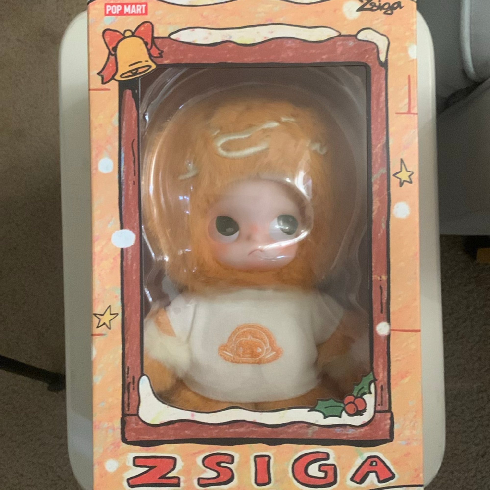Pop Mart Zsiga Gingerbread Man 1/8 Action Figure