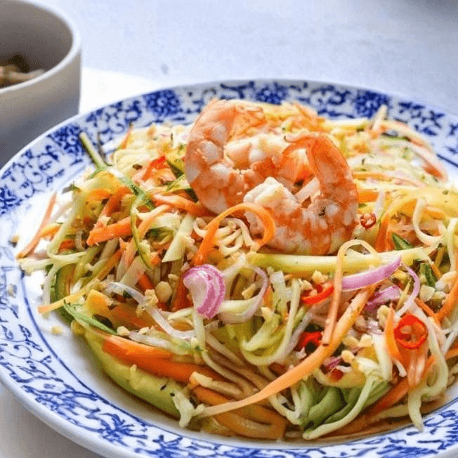 17. Shrimp & Papaya Salad / Gỏi Tôm Đu Đủ