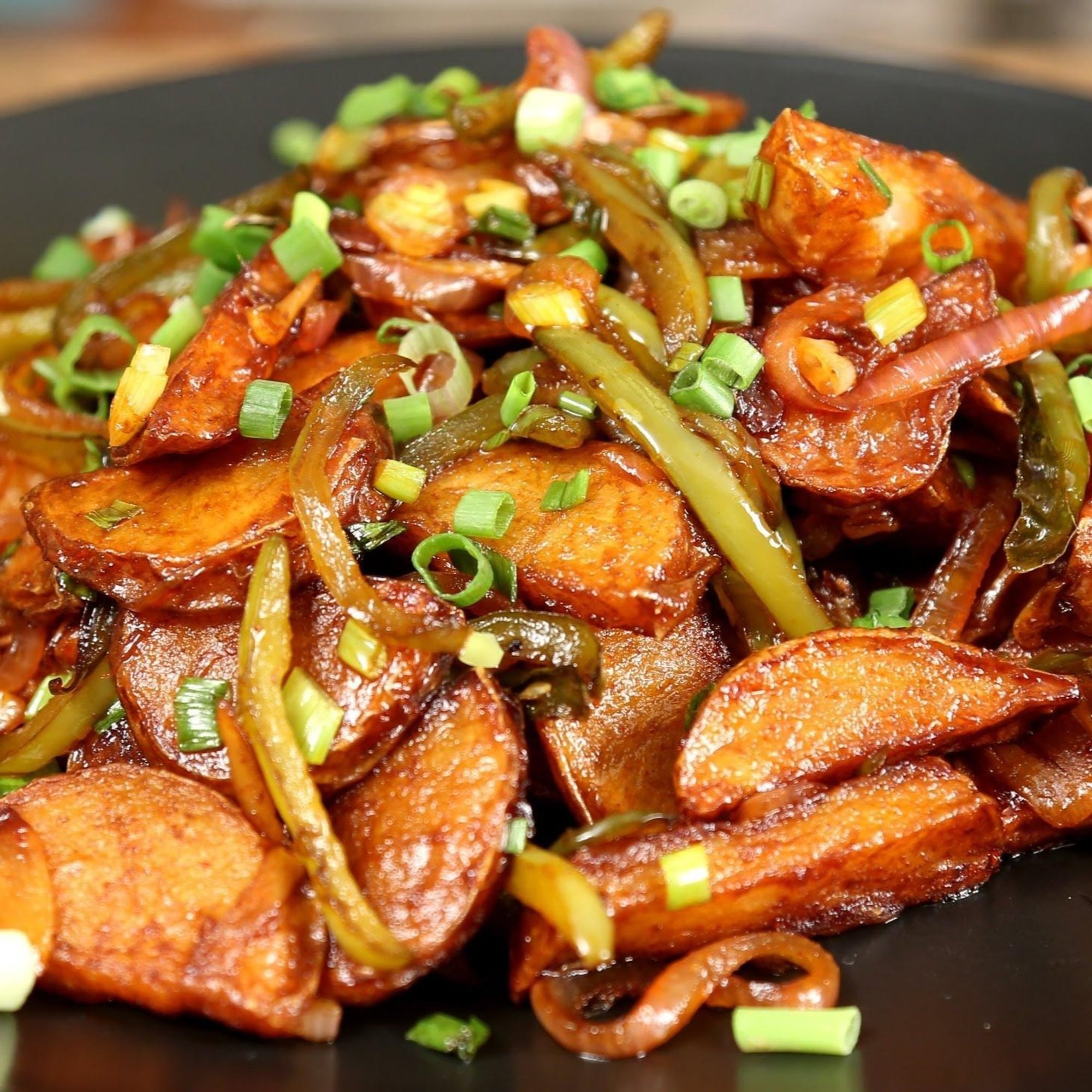 Chili Potatoes (Dry)