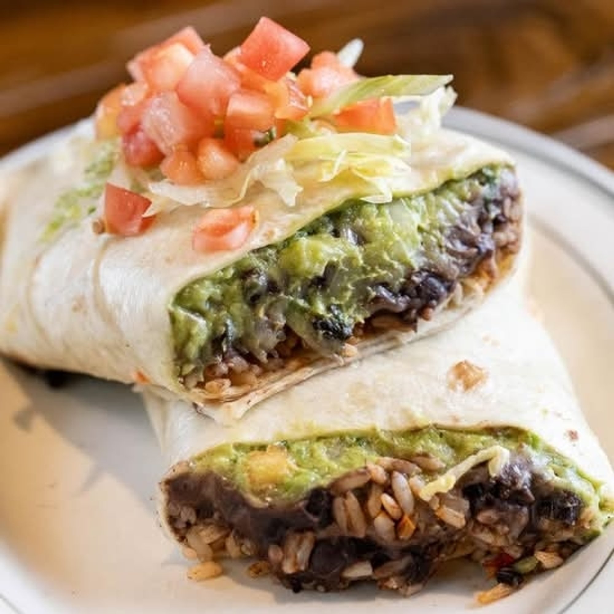 Mole Steak Burrito