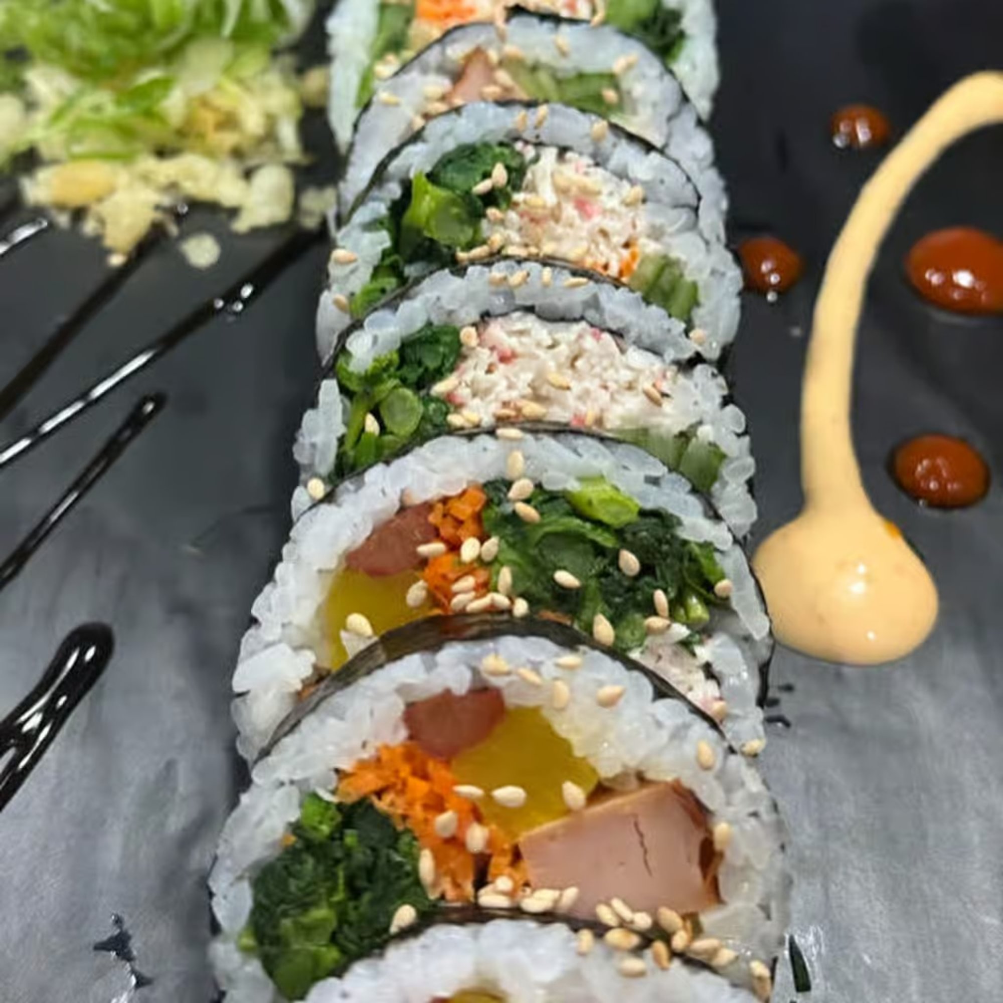 Kimbap With 2 Proteins
