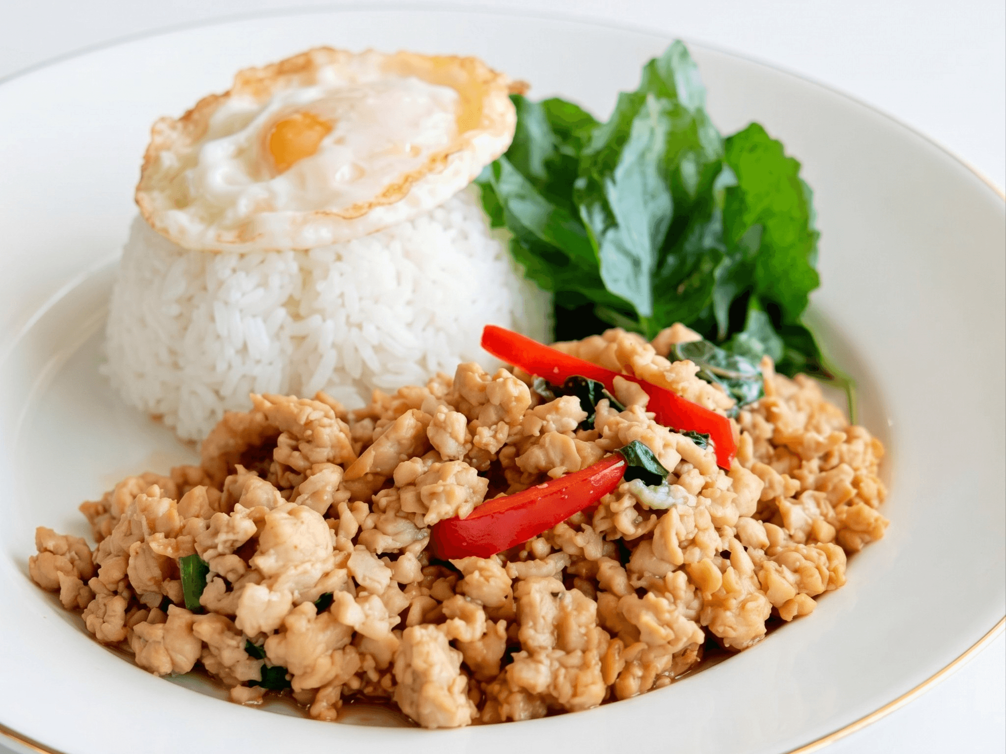Grapow Rad Khao