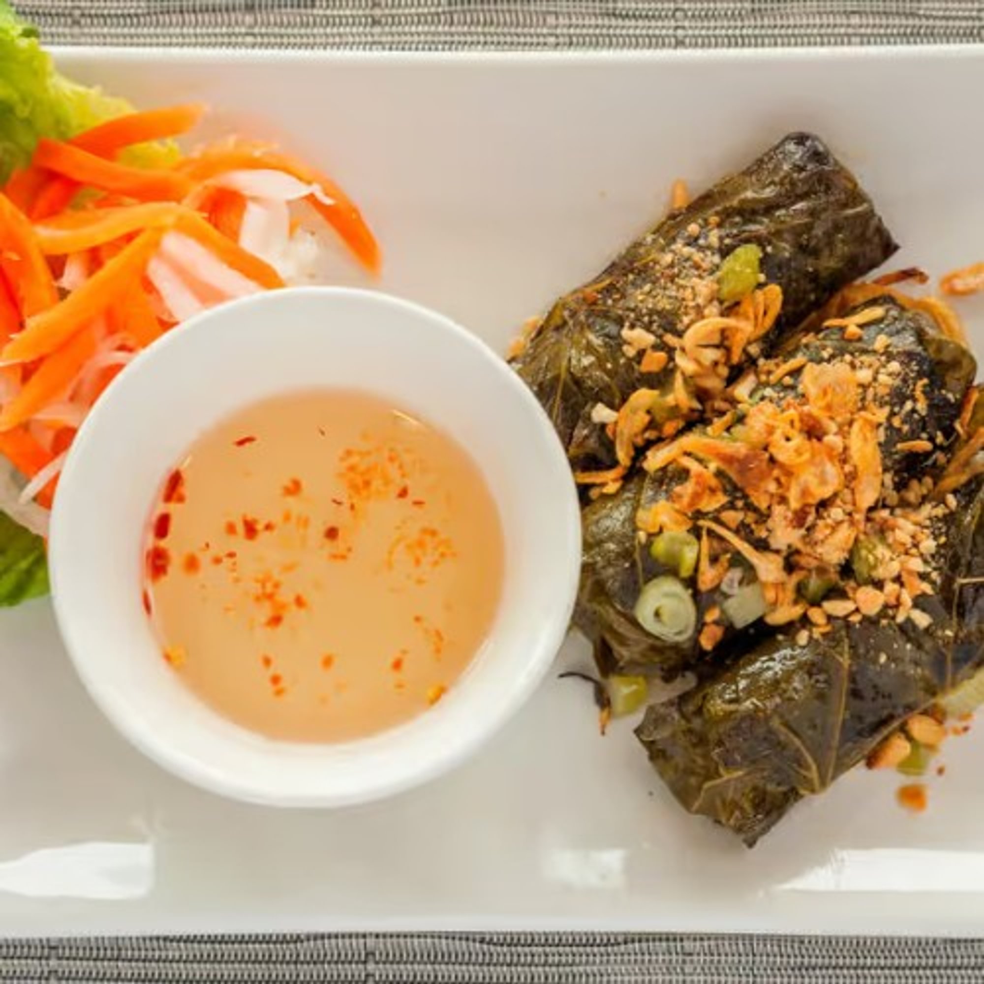 Beef in Grape Leaves