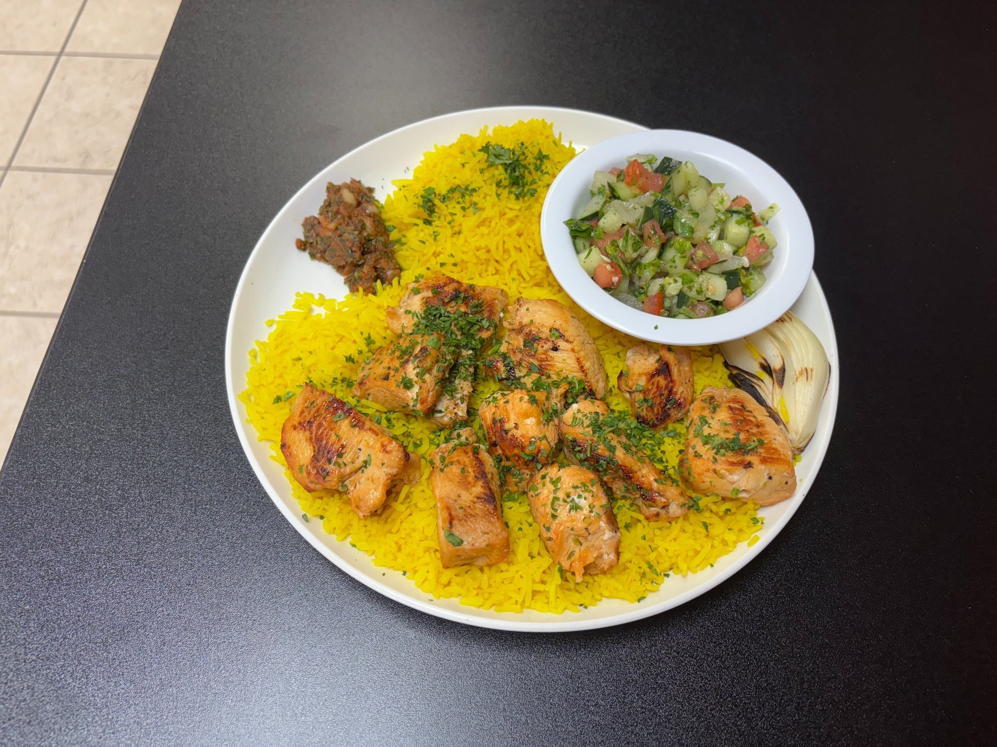 Chicken Kebab Plate