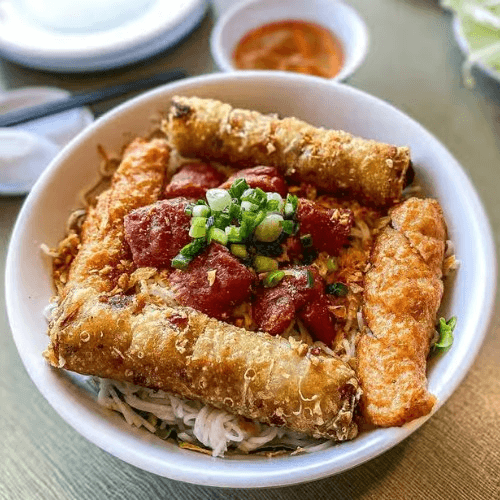 (BUN) Dry / Rice Vermicelli Noodle Bowl (3 Items)