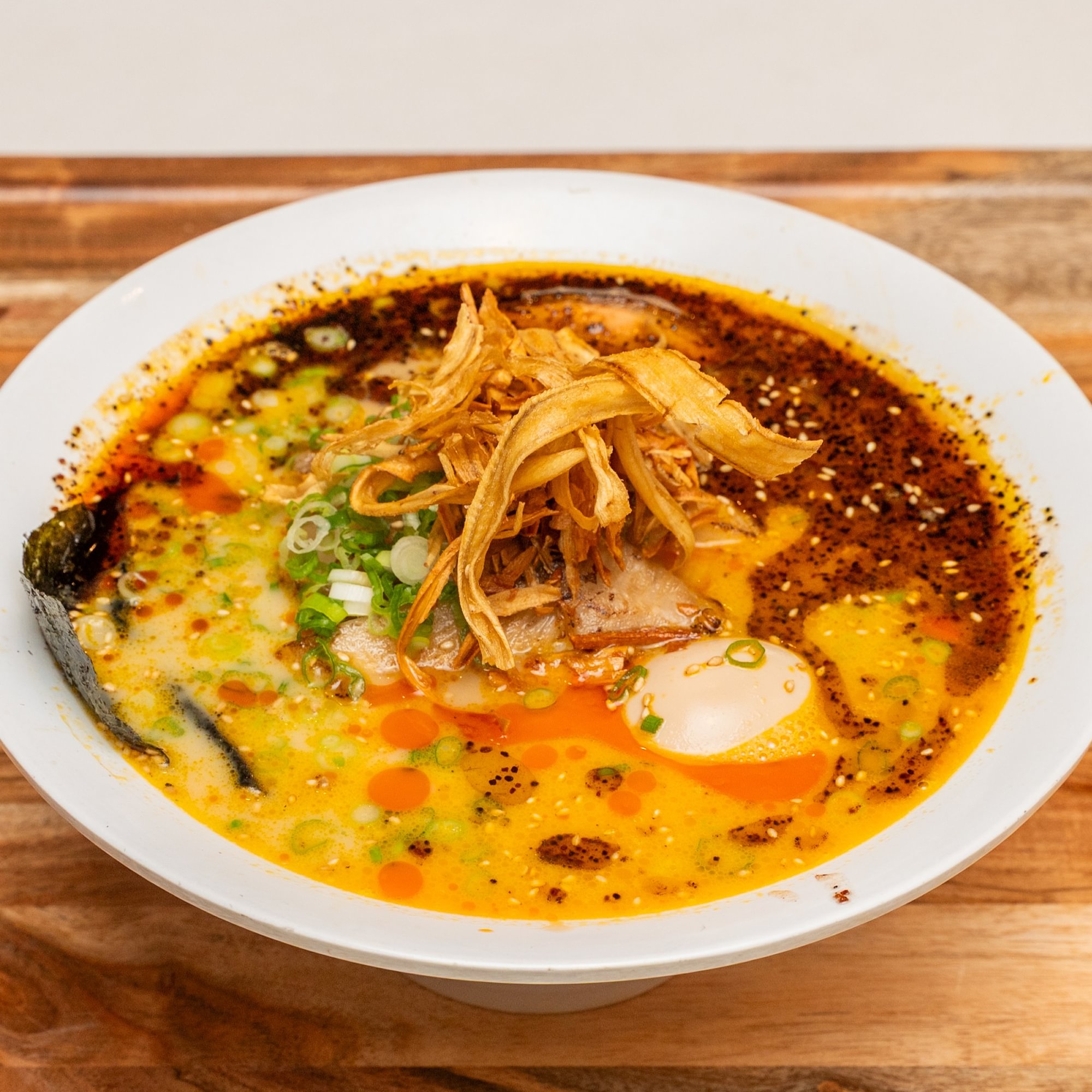 Vegan Tantanmen (Vegan Sesame Chili Noodle Soup)