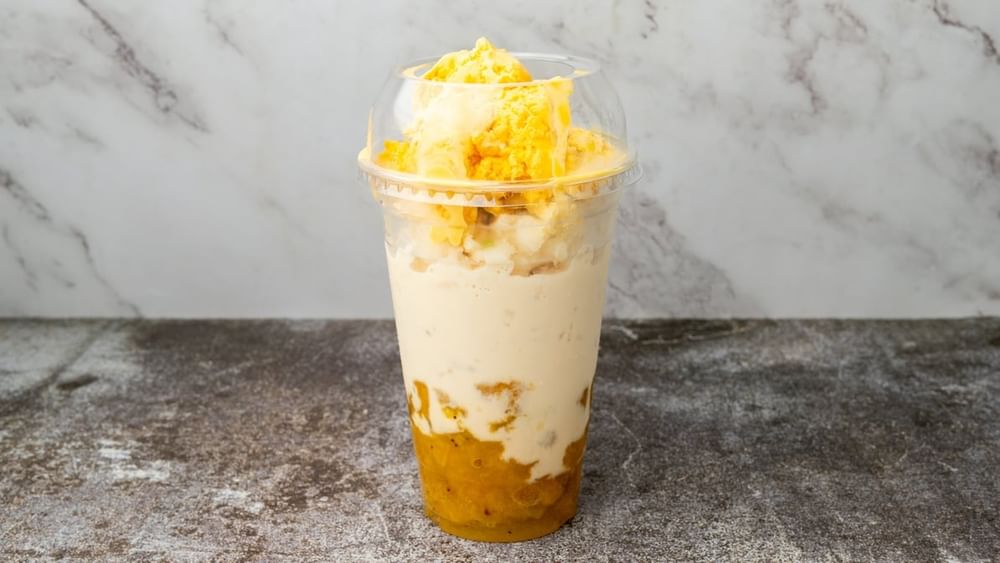 Saging Con Yelo with Ice Cream